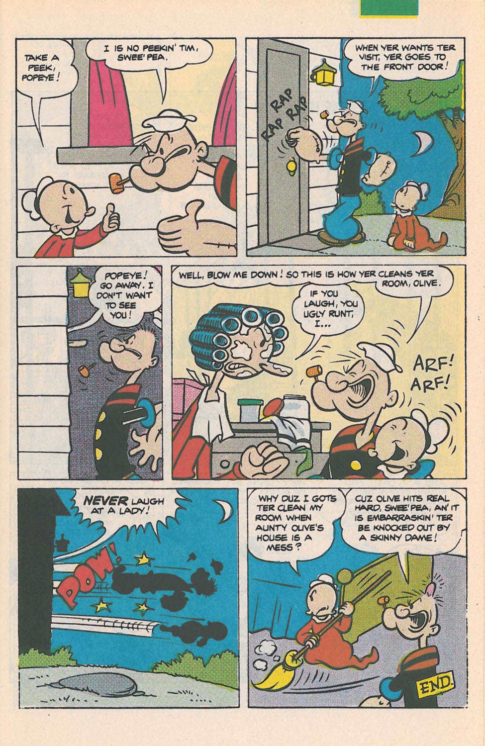 Read online Popeye (1993) comic -  Issue #1 - 7