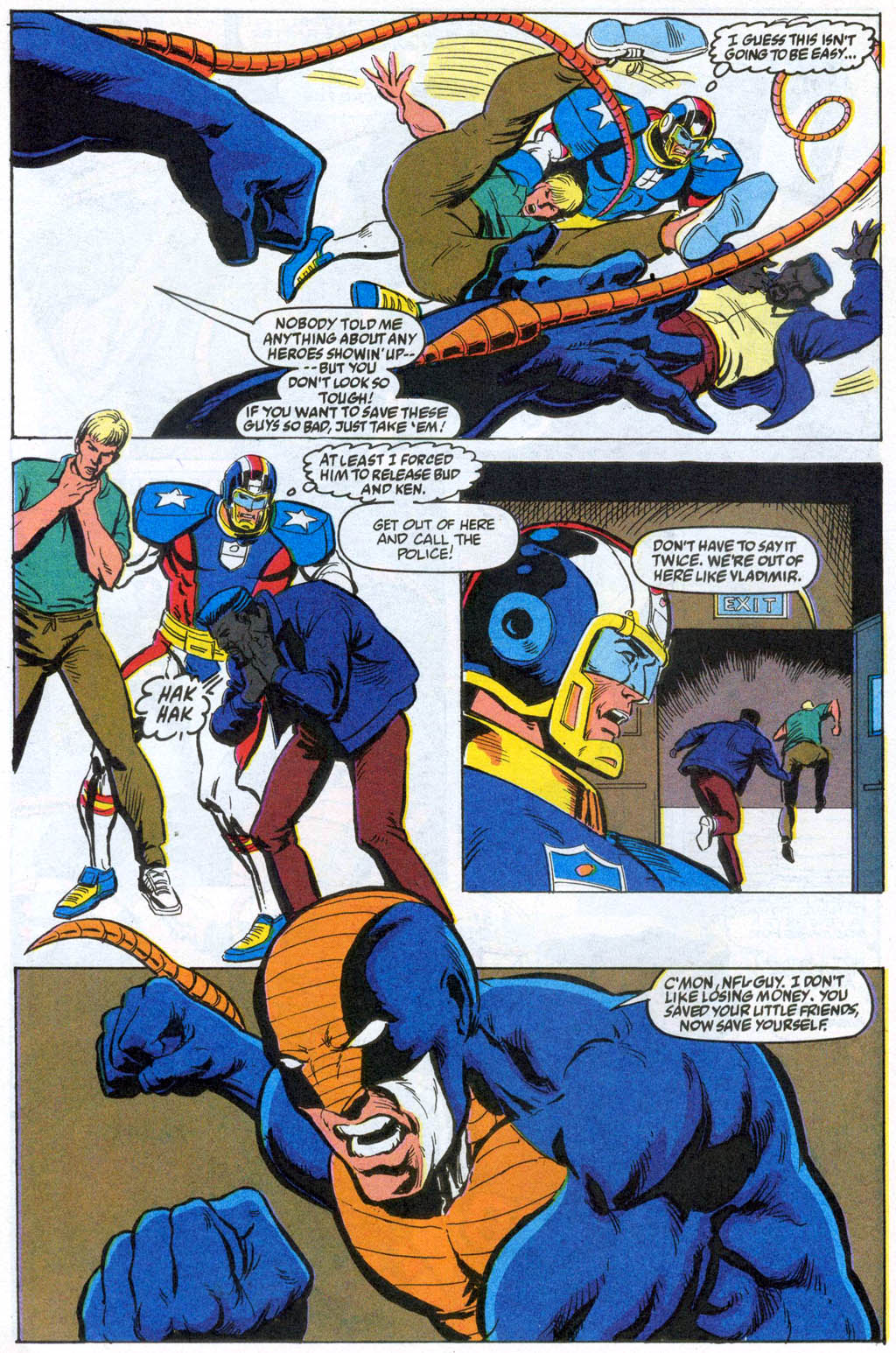 Read online NFL SuperPro comic -  Issue #11 - 17