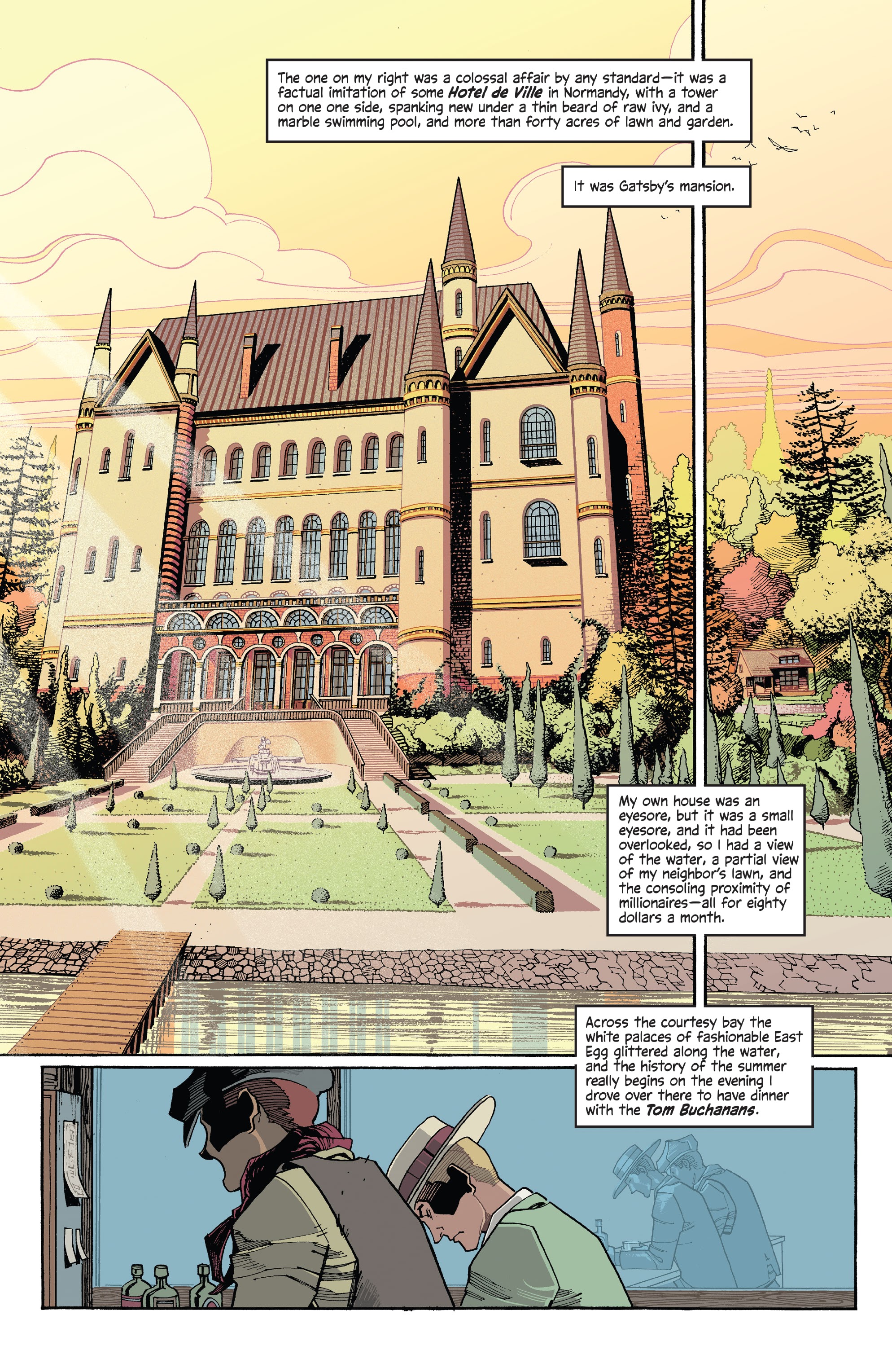 Read online The Great Gatsby comic -  Issue #1 - 9