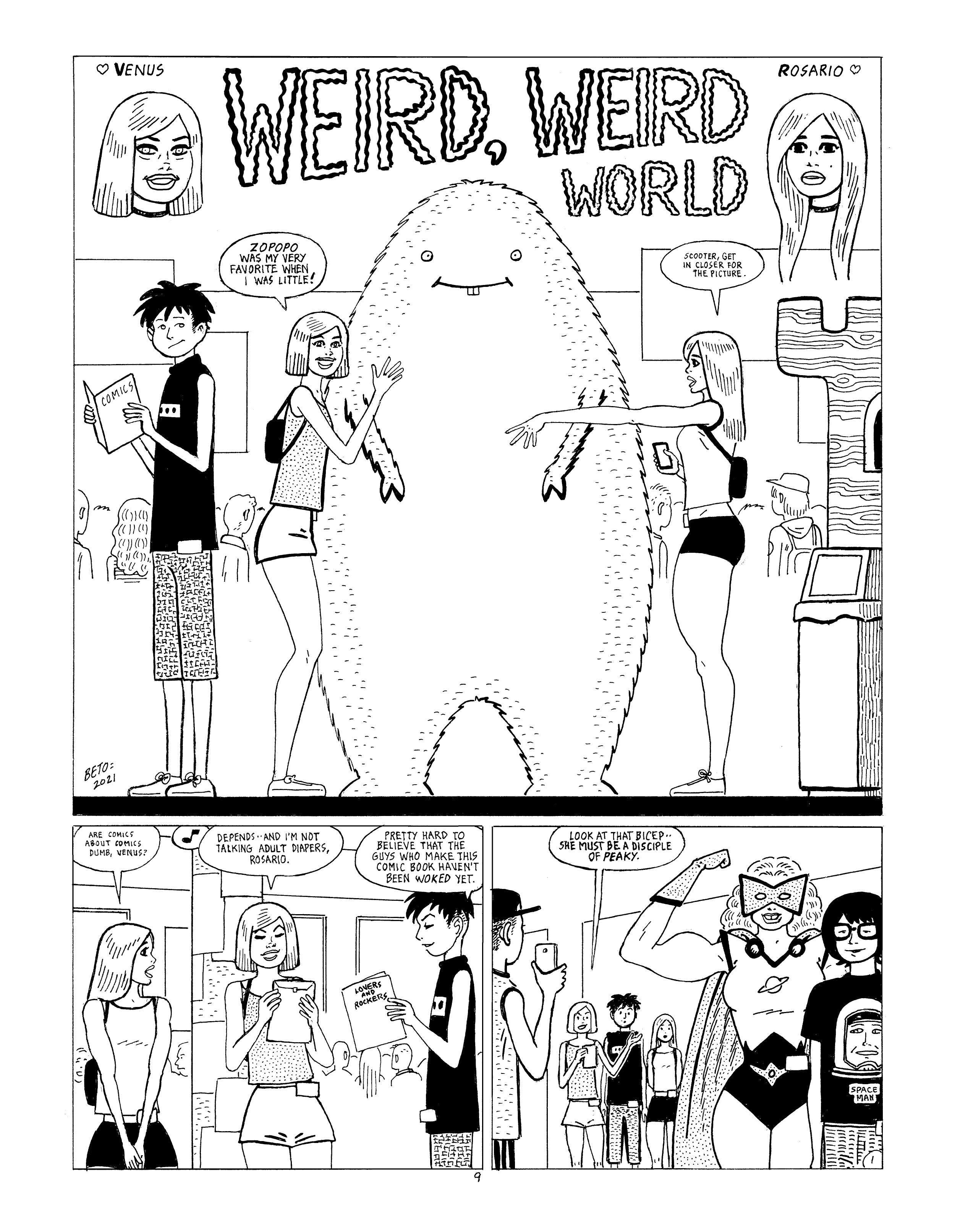 Read online Love and Rockets (2016) comic -  Issue #11 - 11