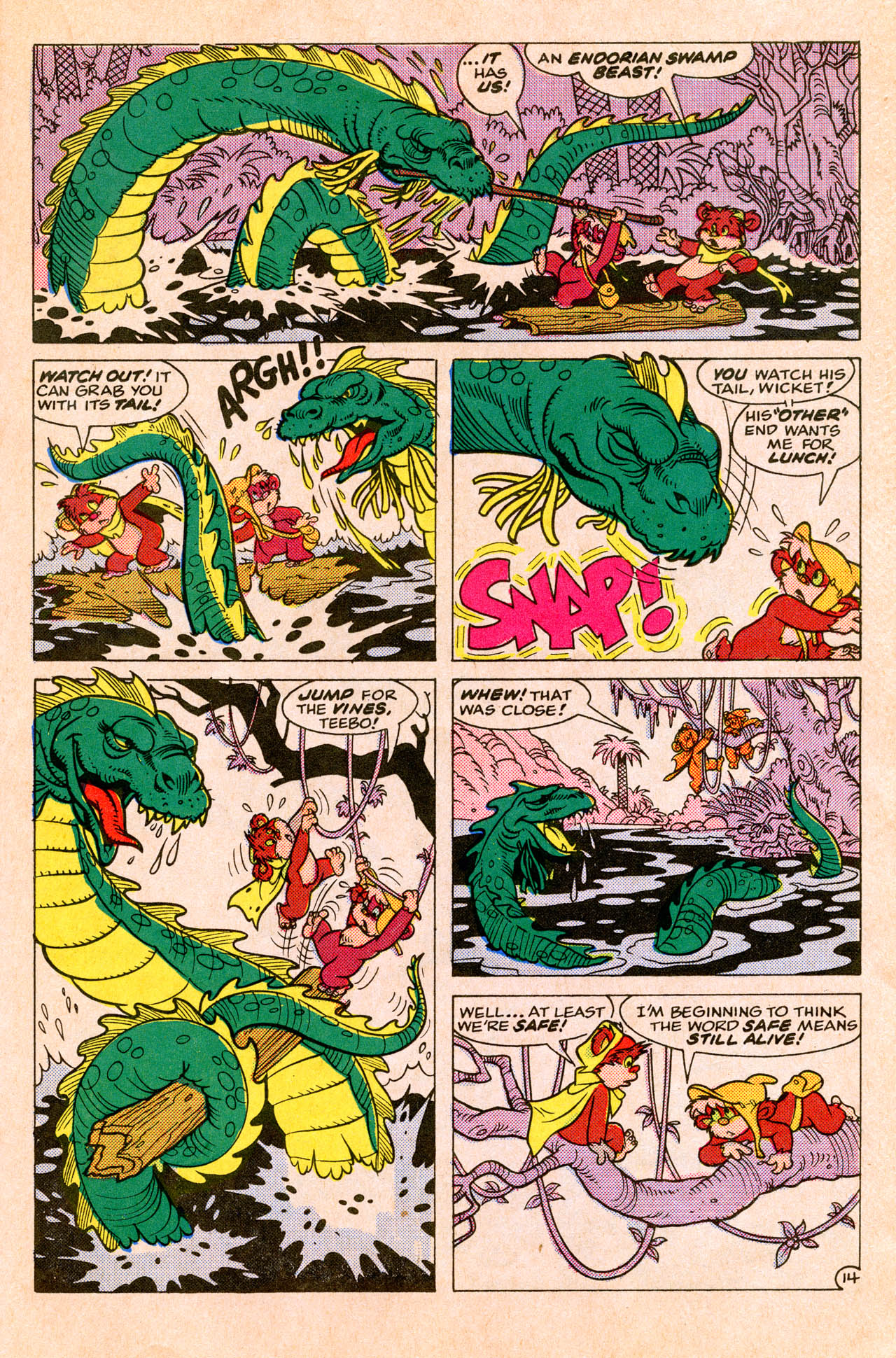 Read online Ewoks (1987) comic -  Issue #4 - 21