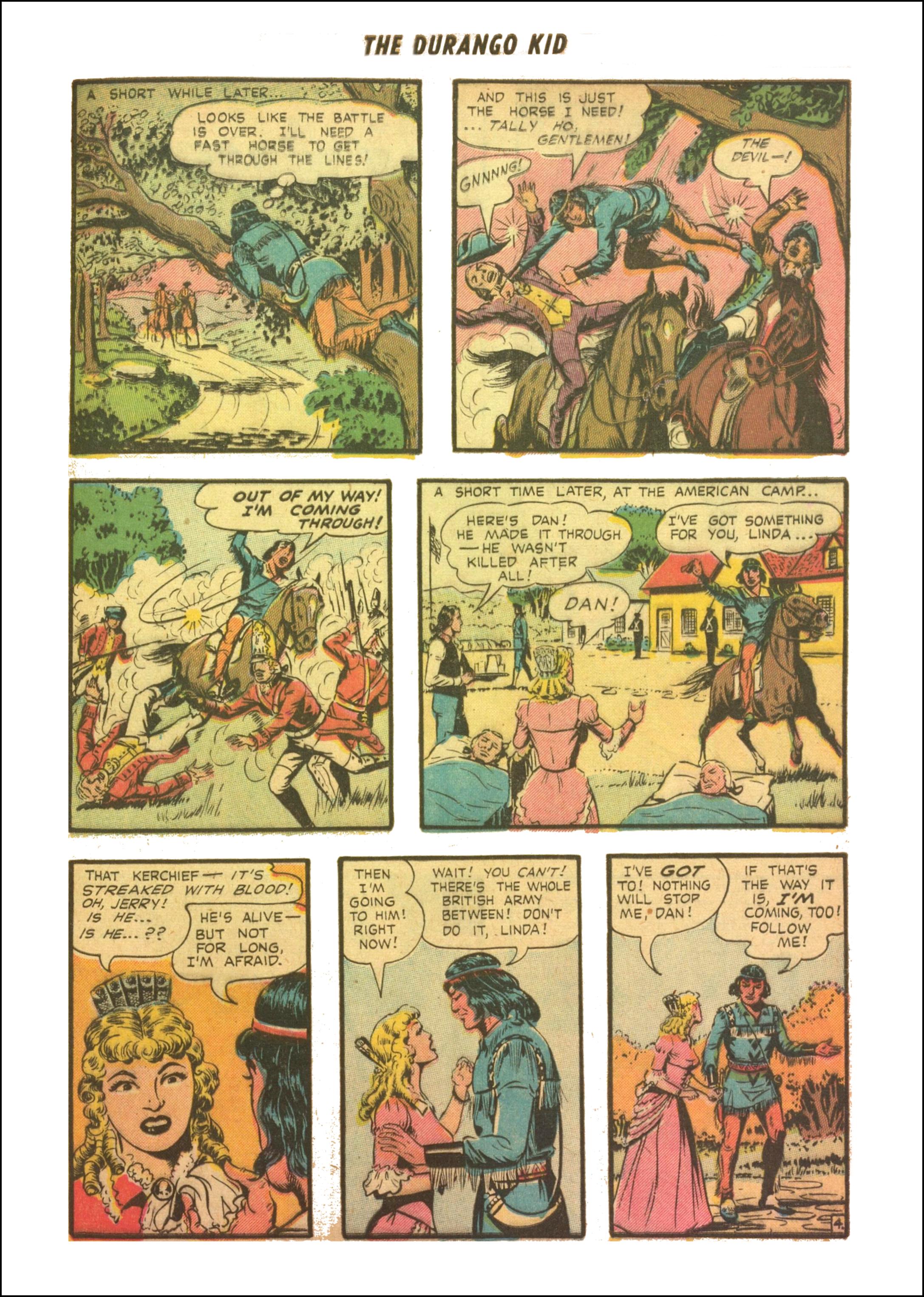 Read online Charles Starrett as The Durango Kid comic -  Issue #24 - 31