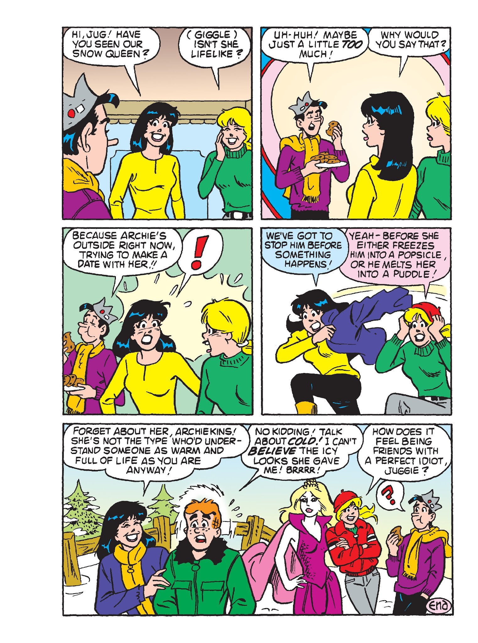 Read online Archie's Funhouse Double Digest comic -  Issue #18 - 114