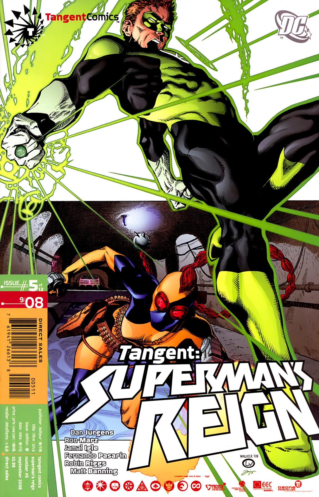 Read online Tangent: Superman's Reign comic -  Issue #5 - 1