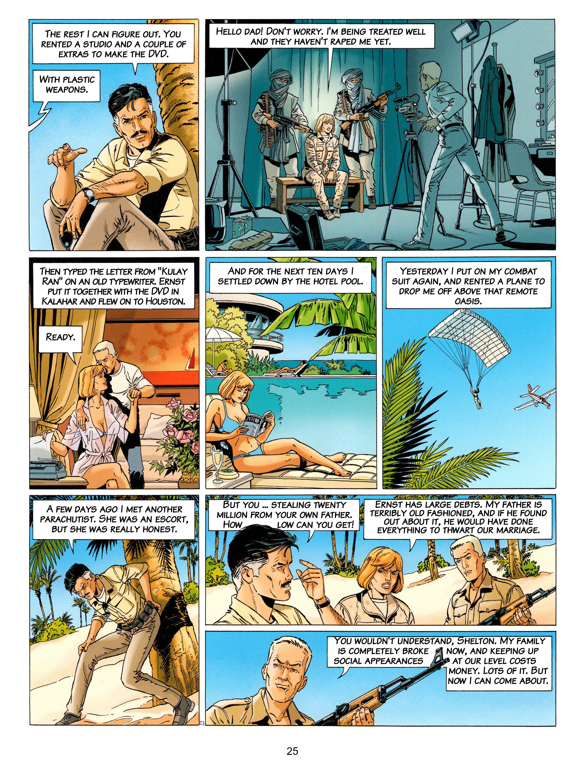 Read online Wayne Shelton comic -  Issue #10 - 25