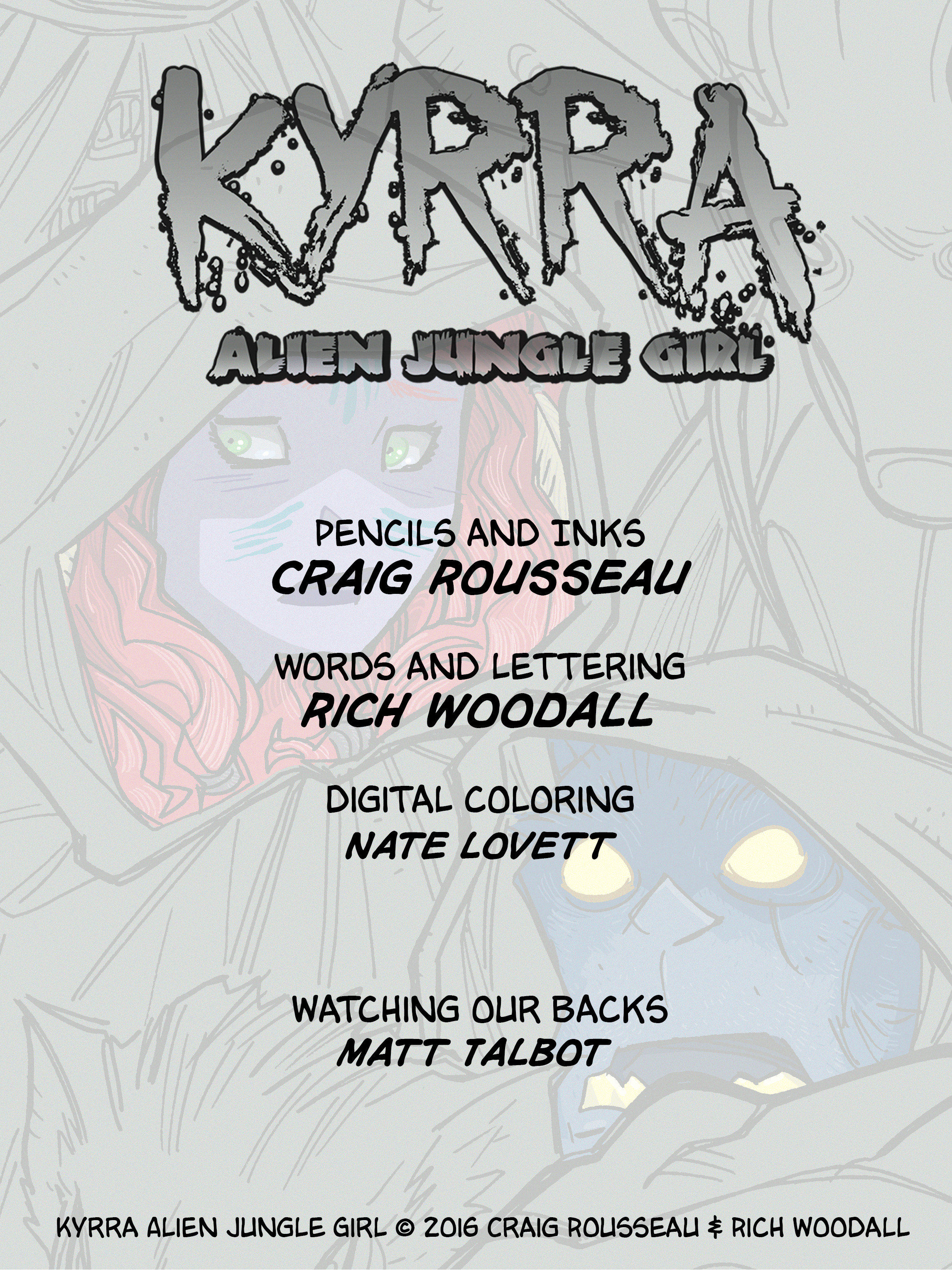 Read online Kyrra: Alien Jungle Girl comic -  Issue #8 - 2