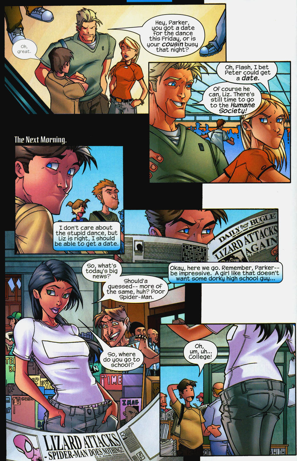 Read online Marvel Age Spider-Man comic -  Issue #5 - 5