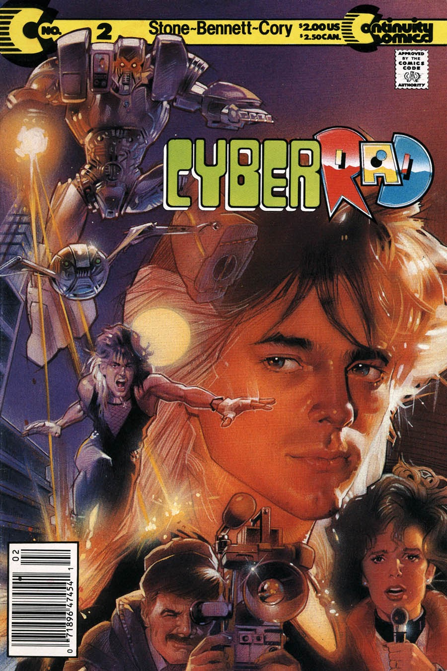 Read online CyberRad (1991) comic -  Issue #2 - 1