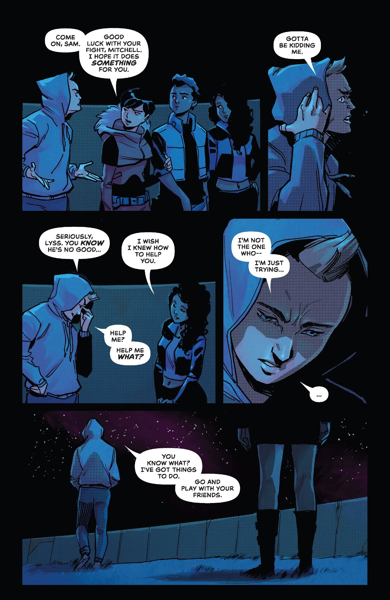 Read online Outpost Zero comic -  Issue #6 - 16