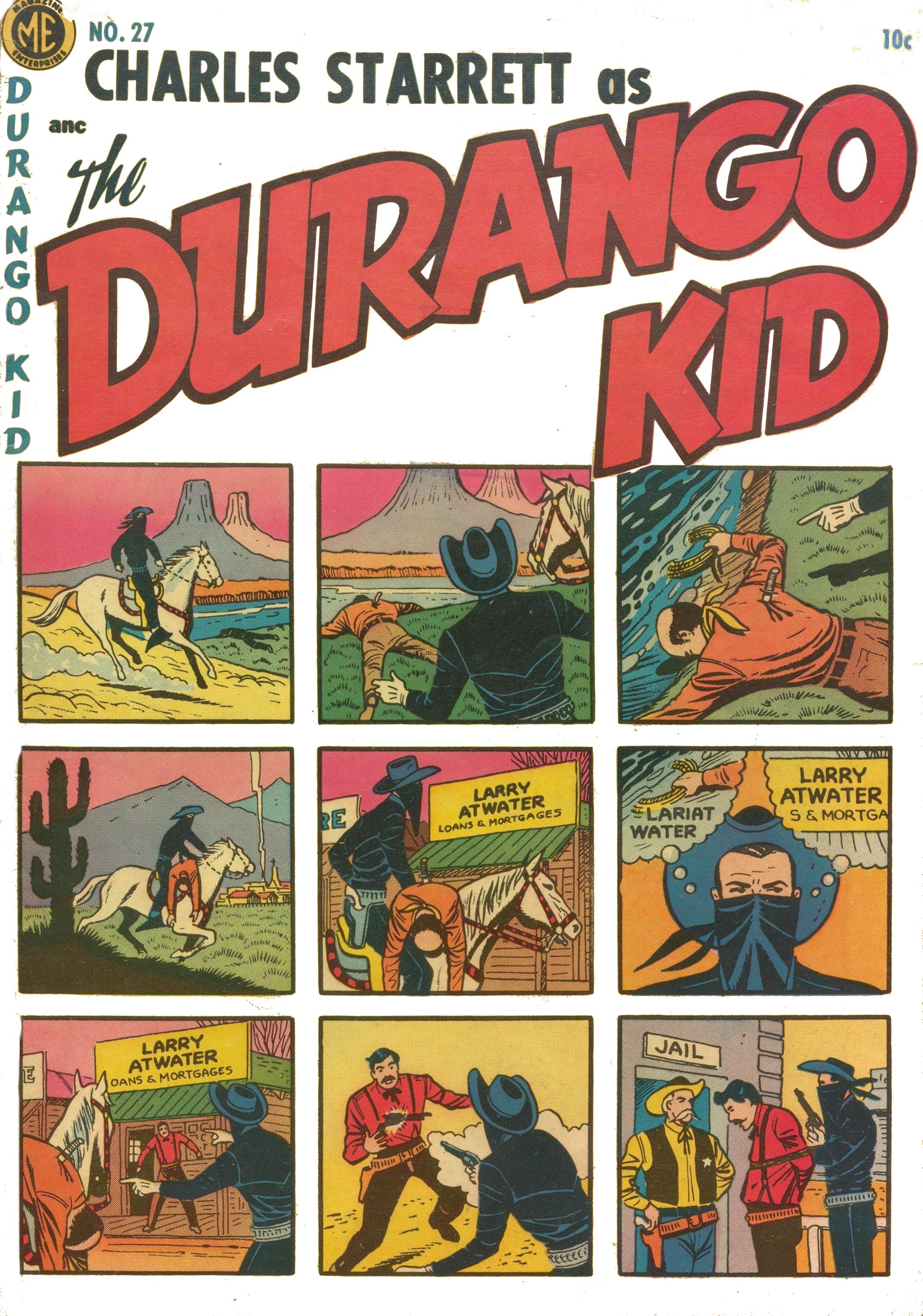 Read online Charles Starrett as The Durango Kid comic -  Issue #27 - 1