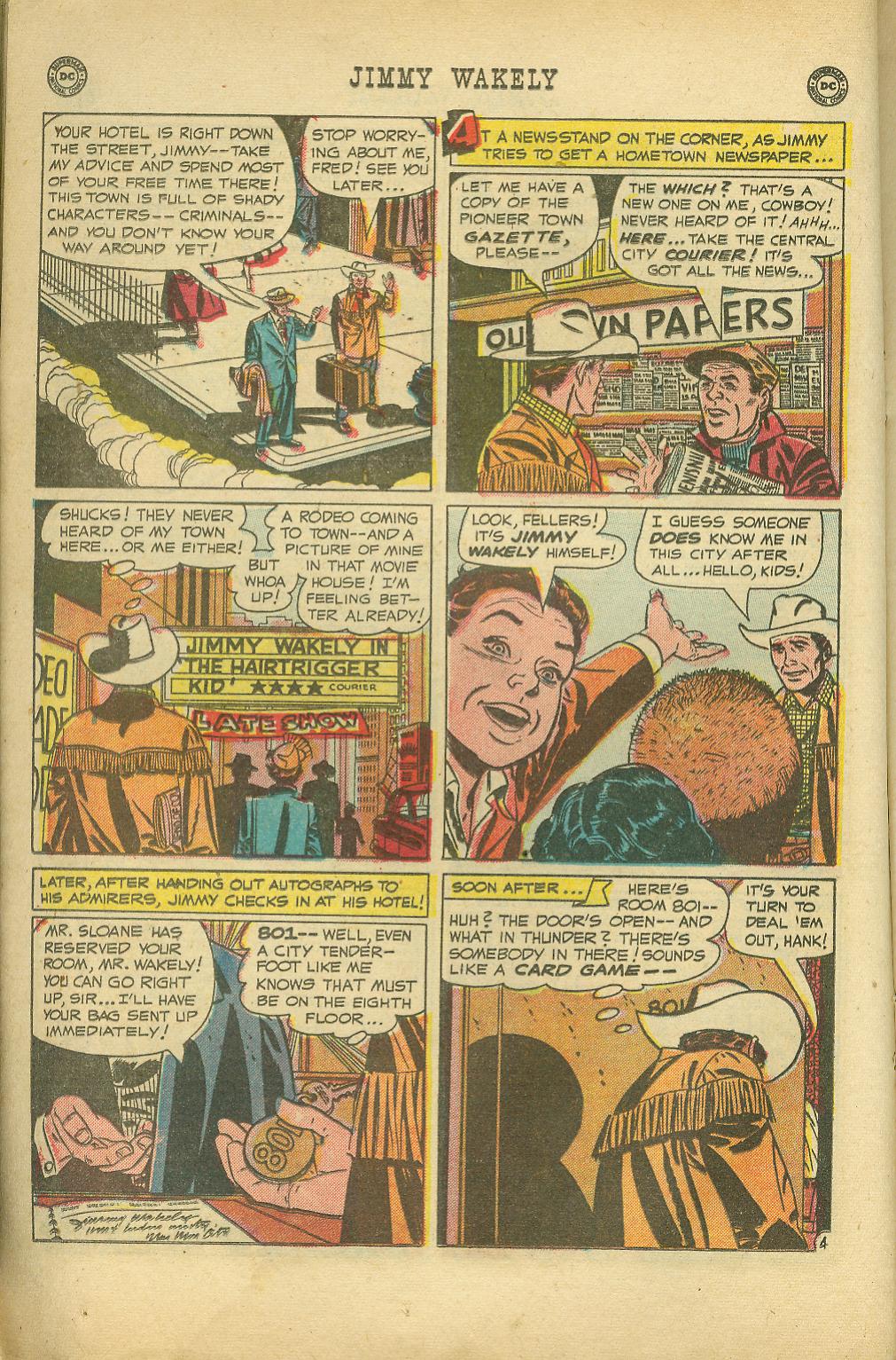 Read online Jimmy Wakely comic -  Issue #8 - 20