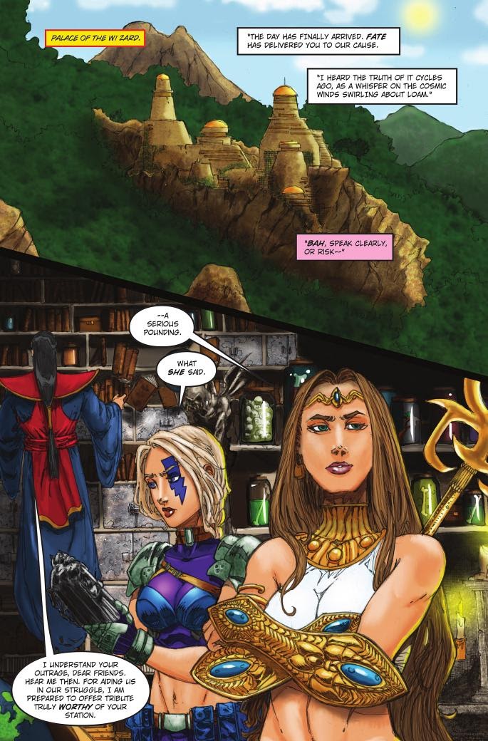 Read online 10th Muse vs. Legend of Isis comic -  Issue #2 - 3