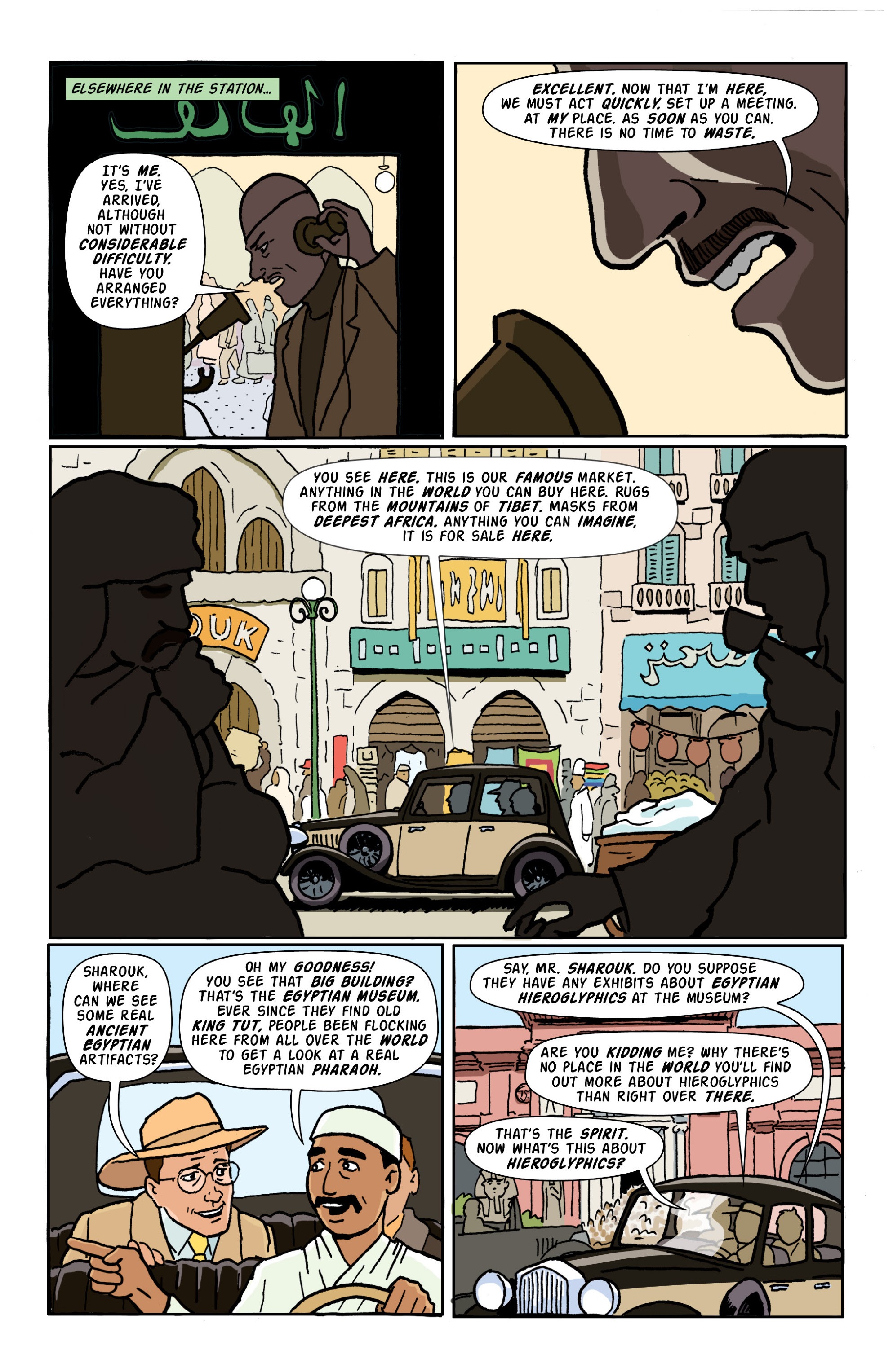 Read online Rocket Robinson and the Pharaoh's Fortune comic -  Issue # TPB (Part 1) - 20