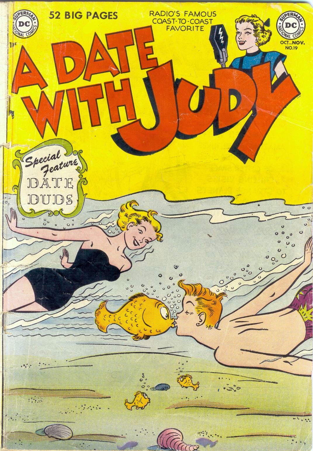 Read online A Date with Judy comic -  Issue #19 - 1