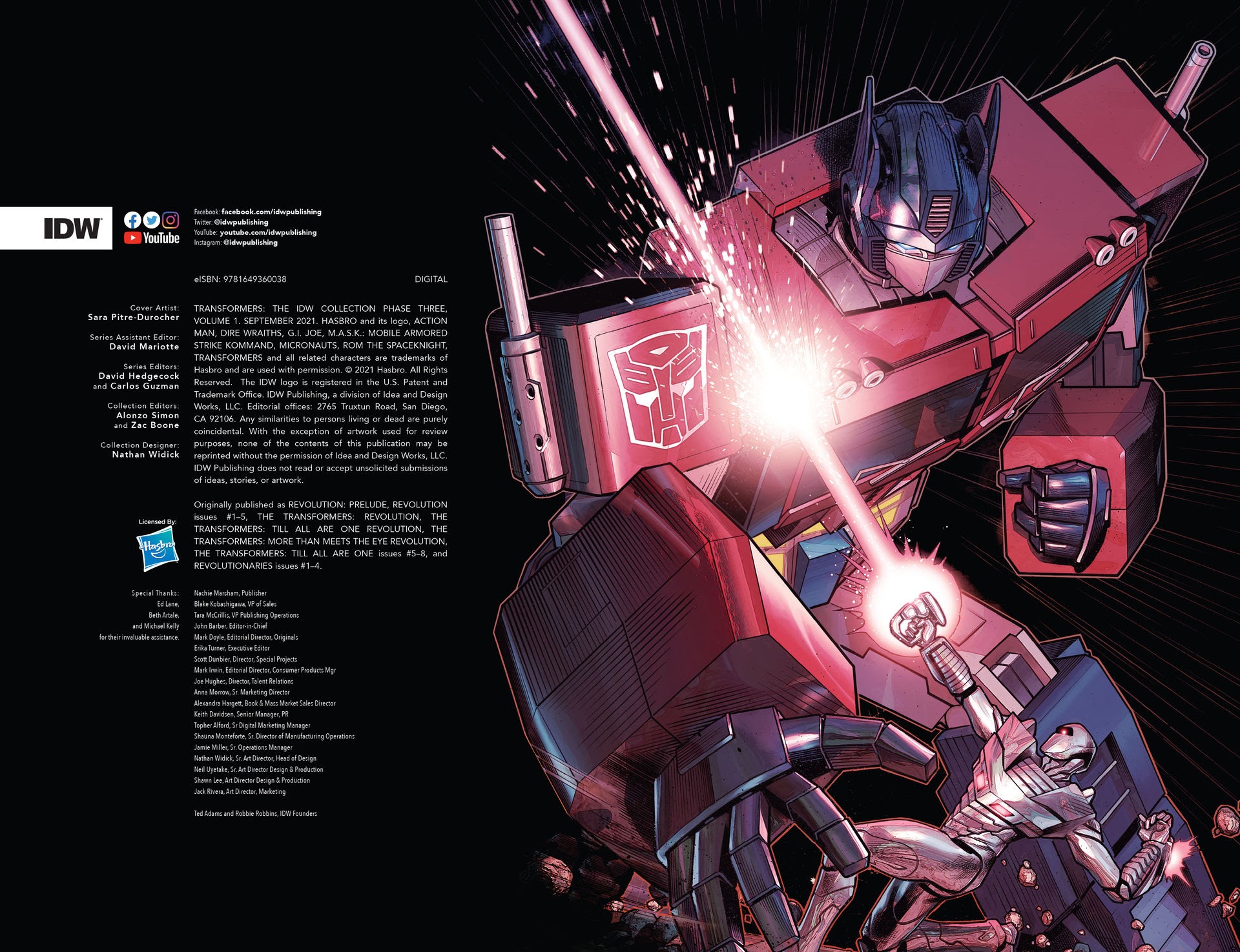 Read online Transformers: The IDW Collection Phase Three comic -  Issue # TPB 1 (Part 1) - 4