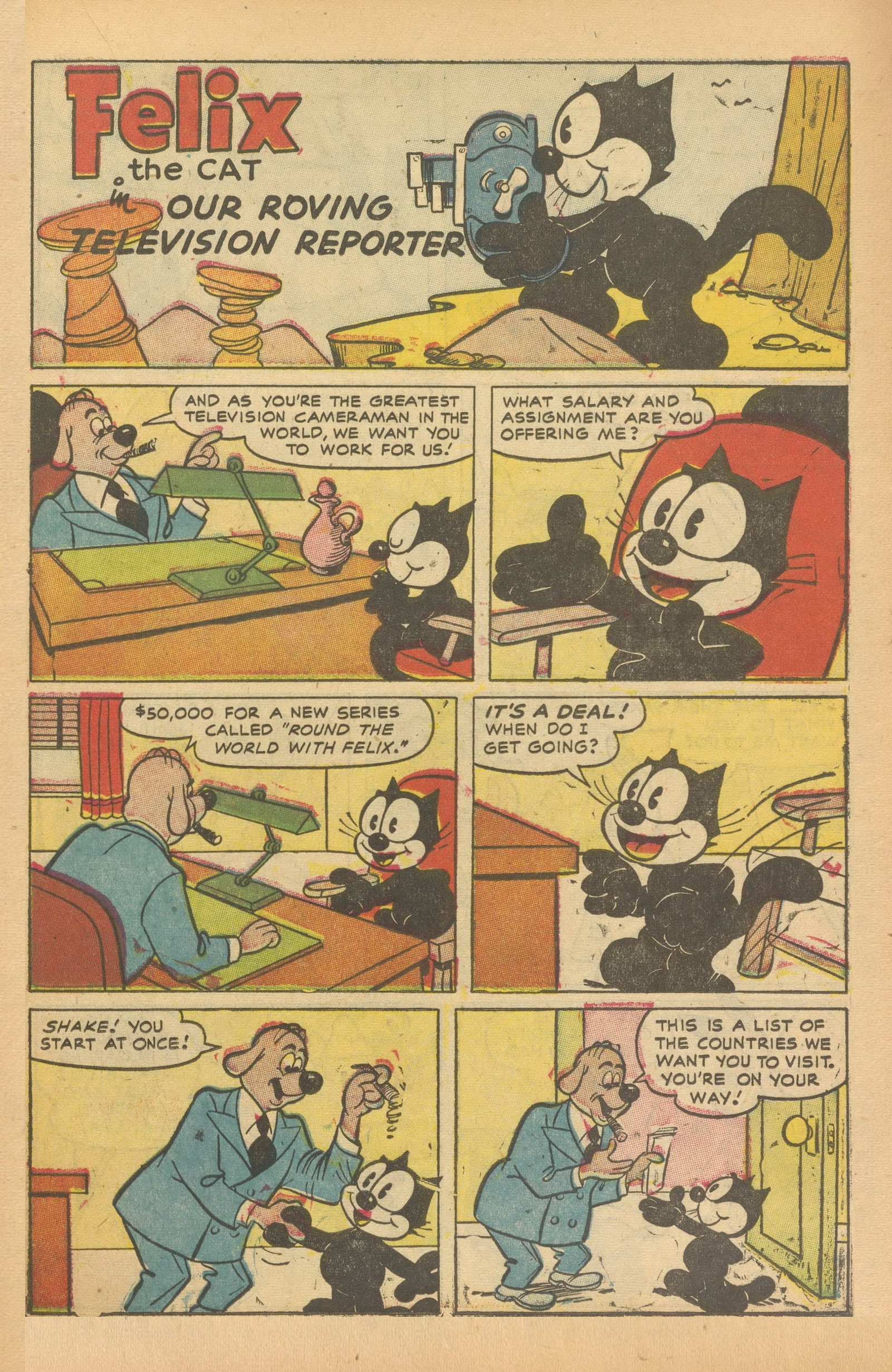 Read online Felix the Cat (1955) comic -  Issue #62 - 20