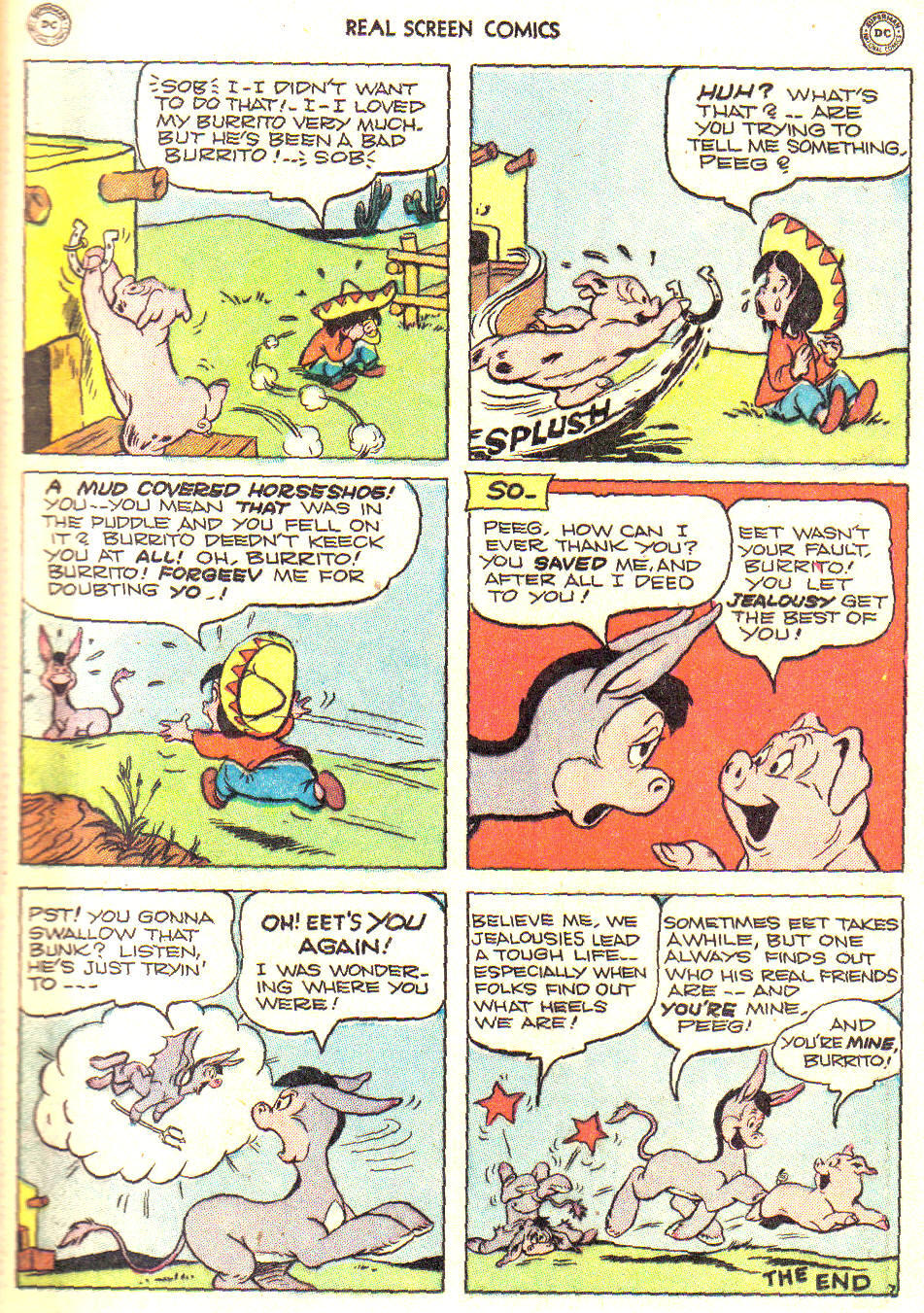 Read online Real Screen Comics comic -  Issue #32 - 19