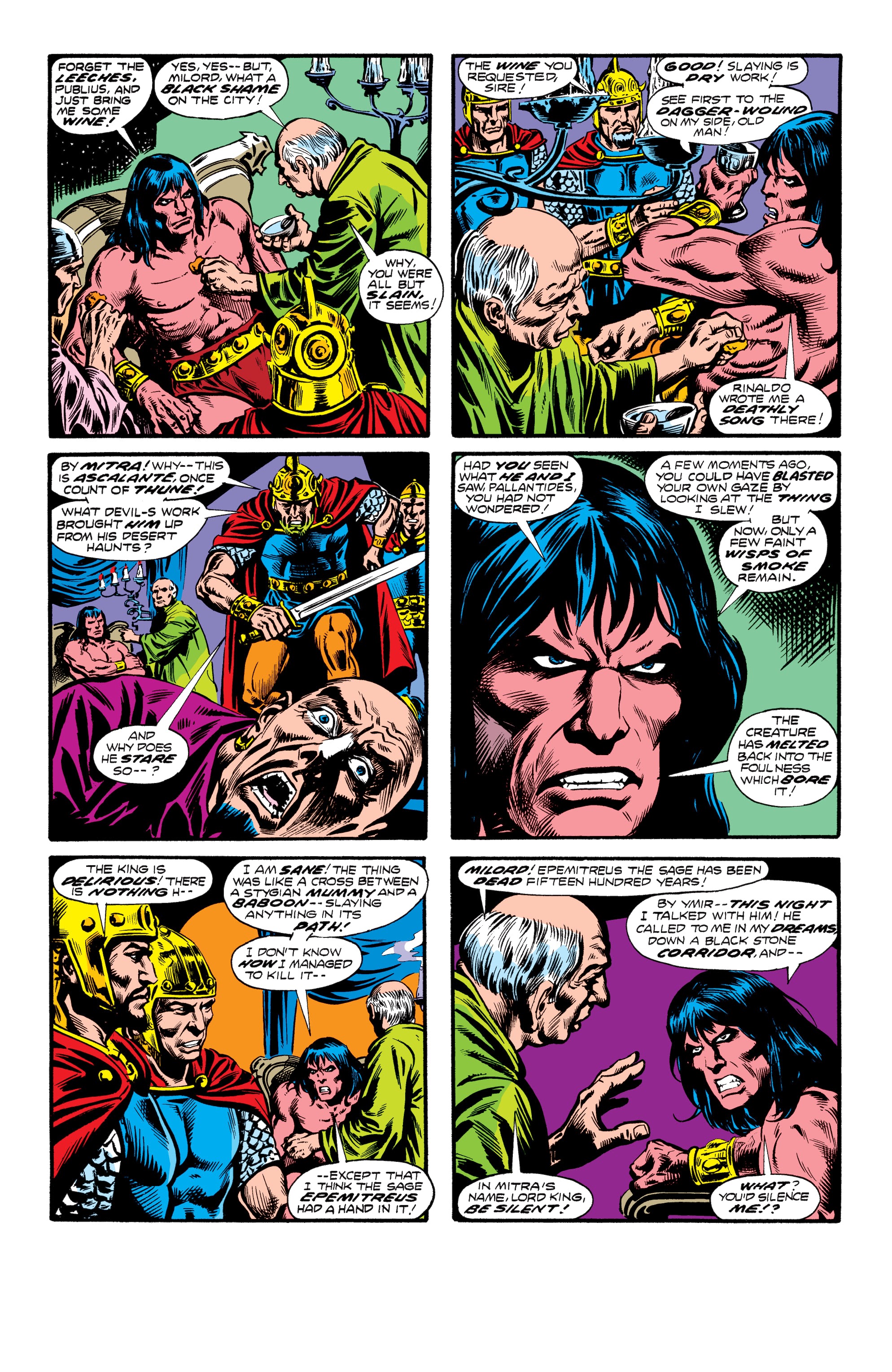 Read online Conan the Barbarian Epic Collection: The Original Marvel Years - Of Once and Future Kings comic -  Issue # TPB (Part 3) - 58