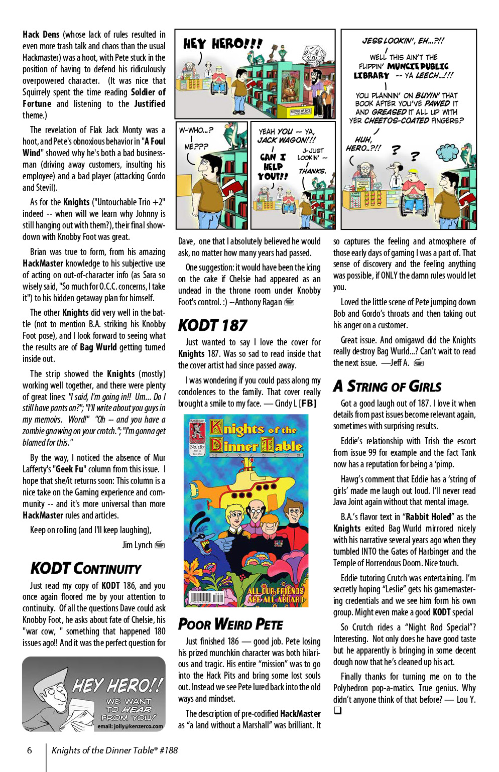 Read online Knights of the Dinner Table comic -  Issue #188 - 8