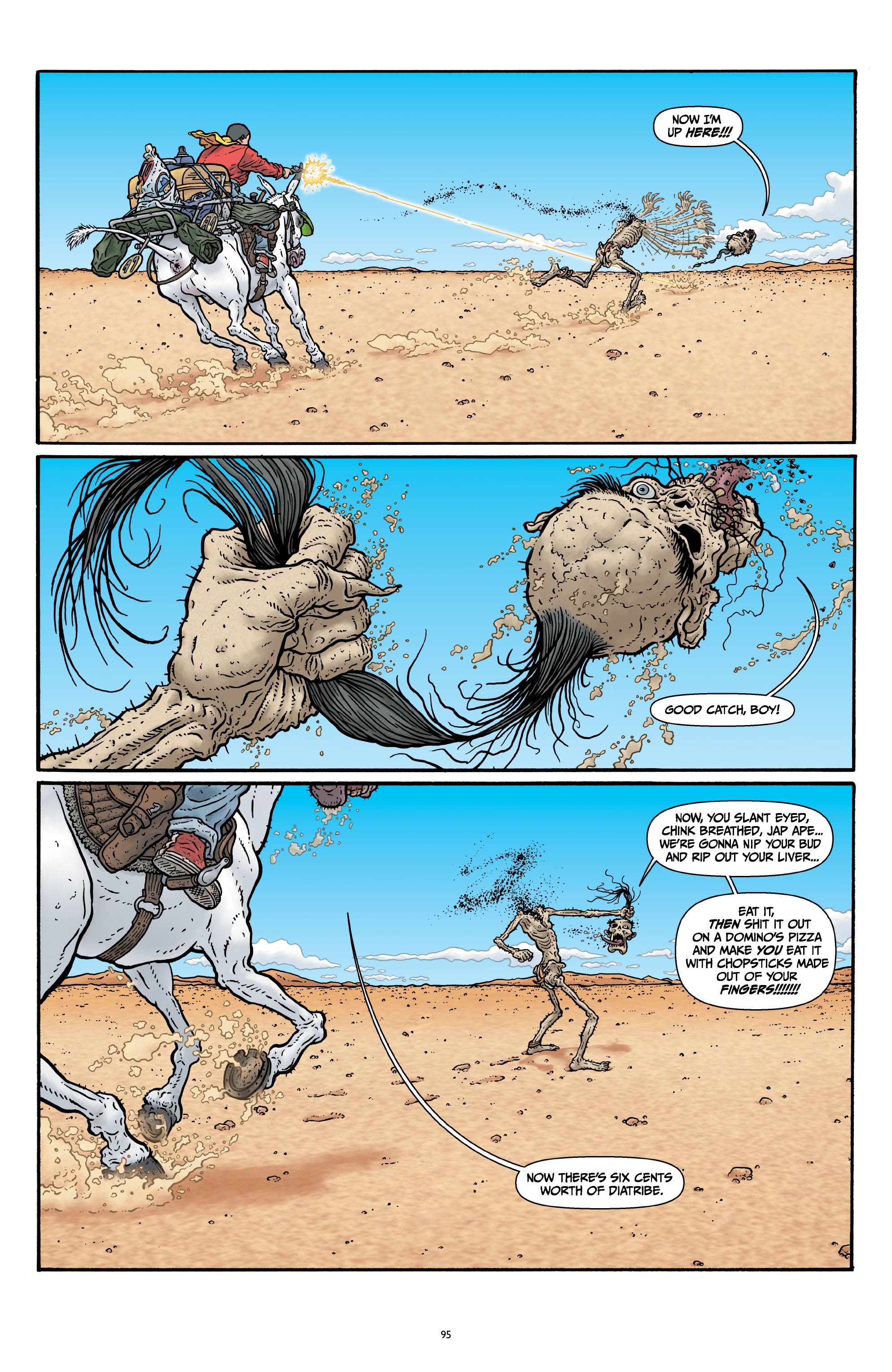 Read online Shaolin Cowboy comic -  Issue # _Start Trek (Part 1) - 74