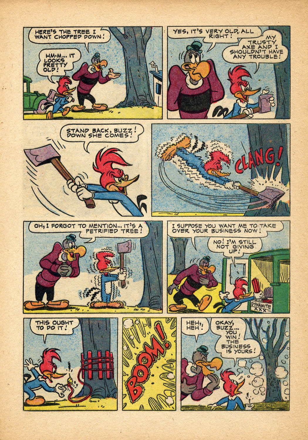 Read online Walter Lantz Woody Woodpecker (1952) comic -  Issue #27 - 16