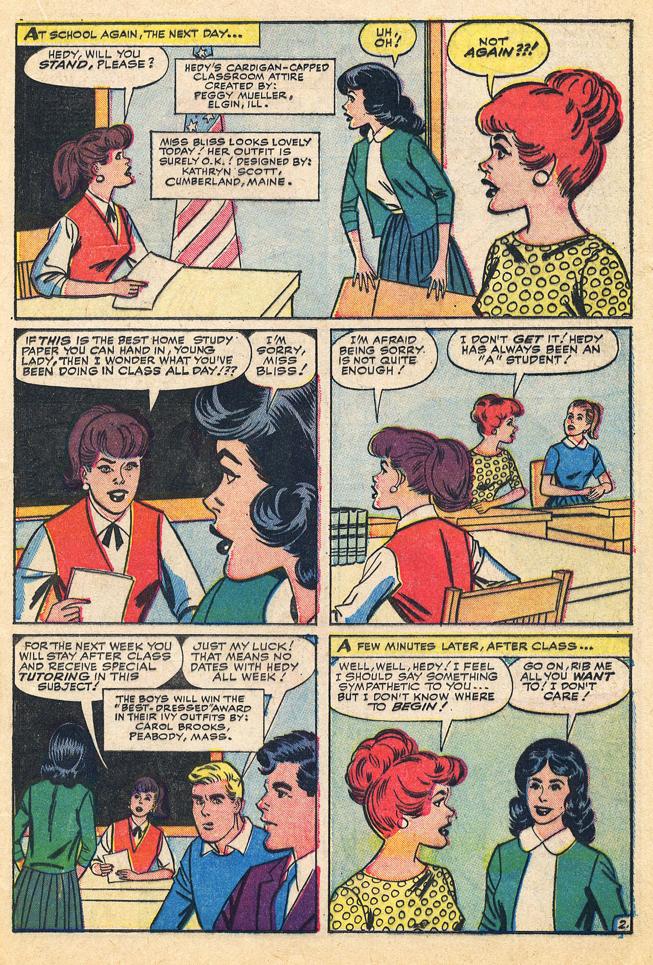 Read online Patsy and Hedy comic -  Issue #92 - 21