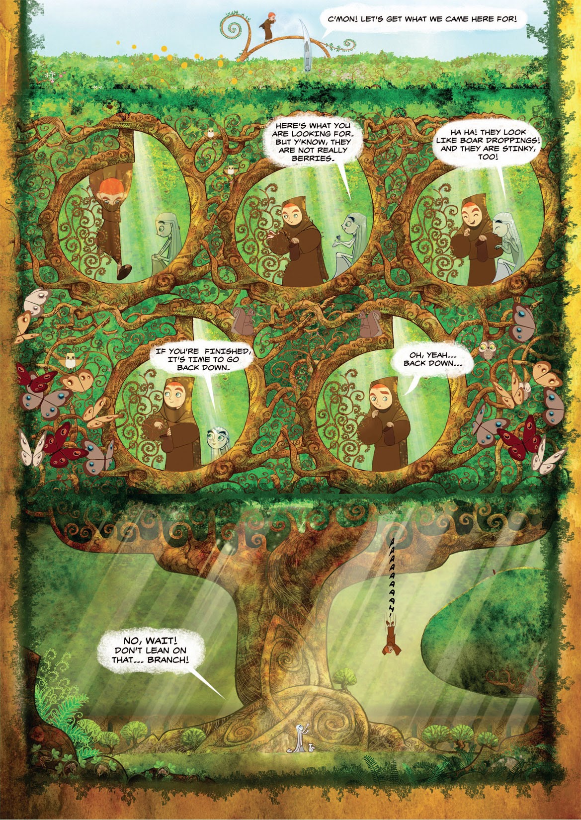 Read online The Secret Of Kells comic -  Issue # TPB - 49