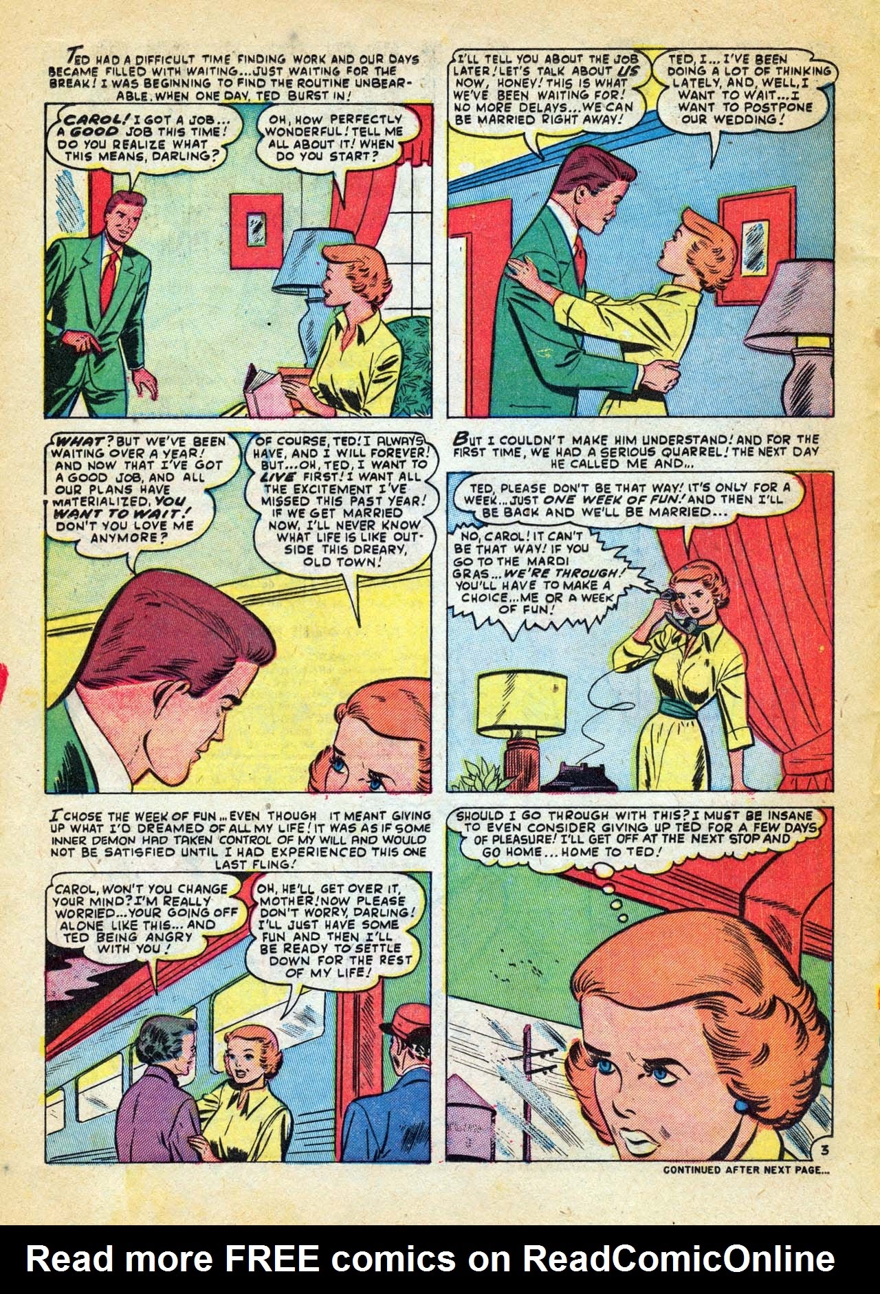 Read online Love Romances comic -  Issue #18 - 12