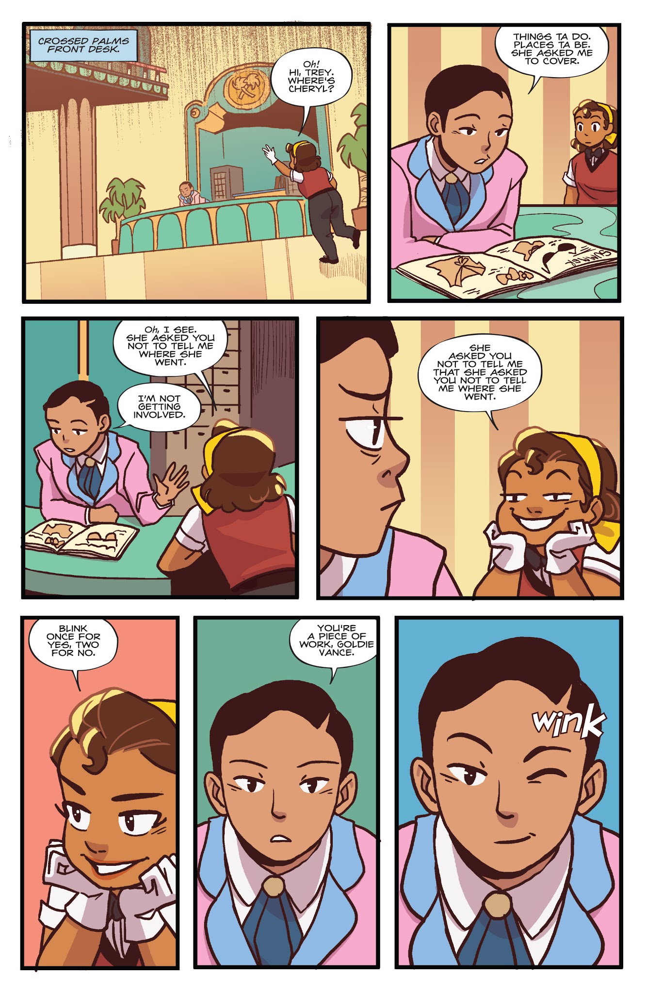 Read online Goldie Vance comic -  Issue # _TPB 2 - 22