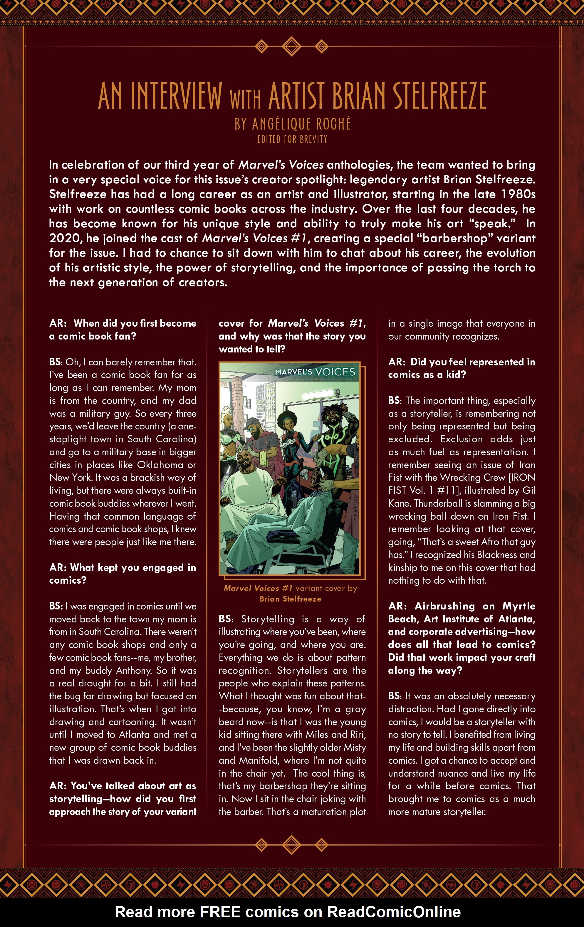 Read online Marvel's Voices: Legacy (2022) comic -  Issue # Full - 24