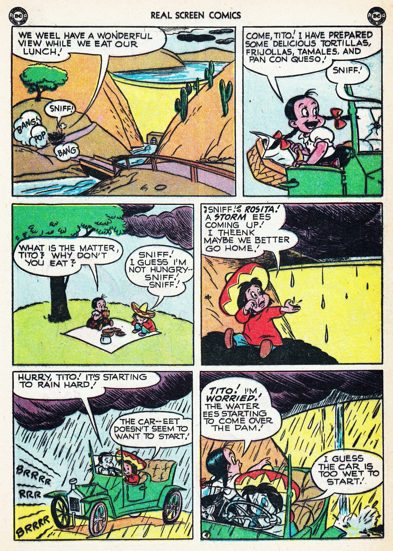 Read online Real Screen Comics comic -  Issue #37 - 31