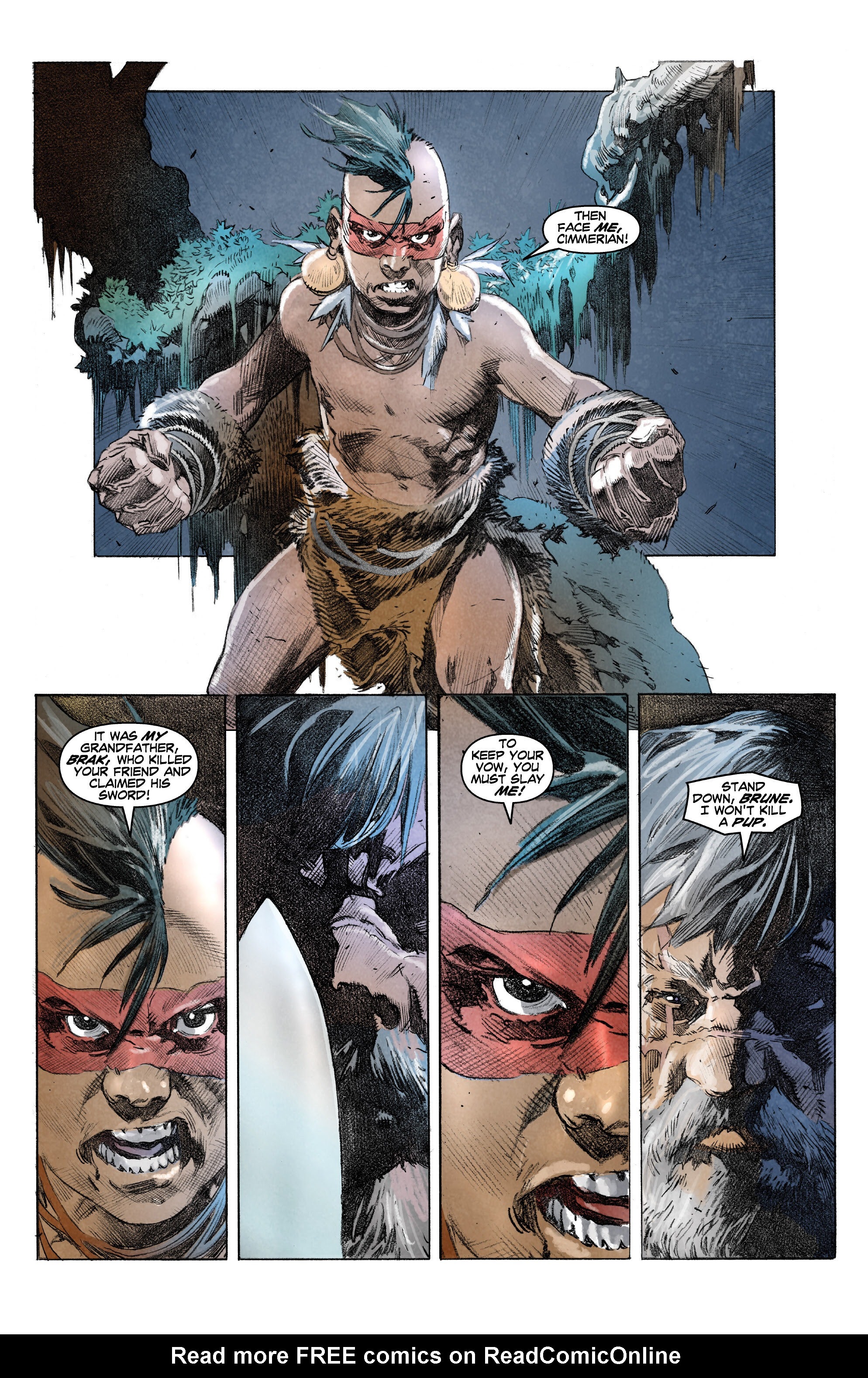 Read online King Conan Chronicles Epic Collection comic -  Issue # Wolves And Dragons (Part 4) - 34