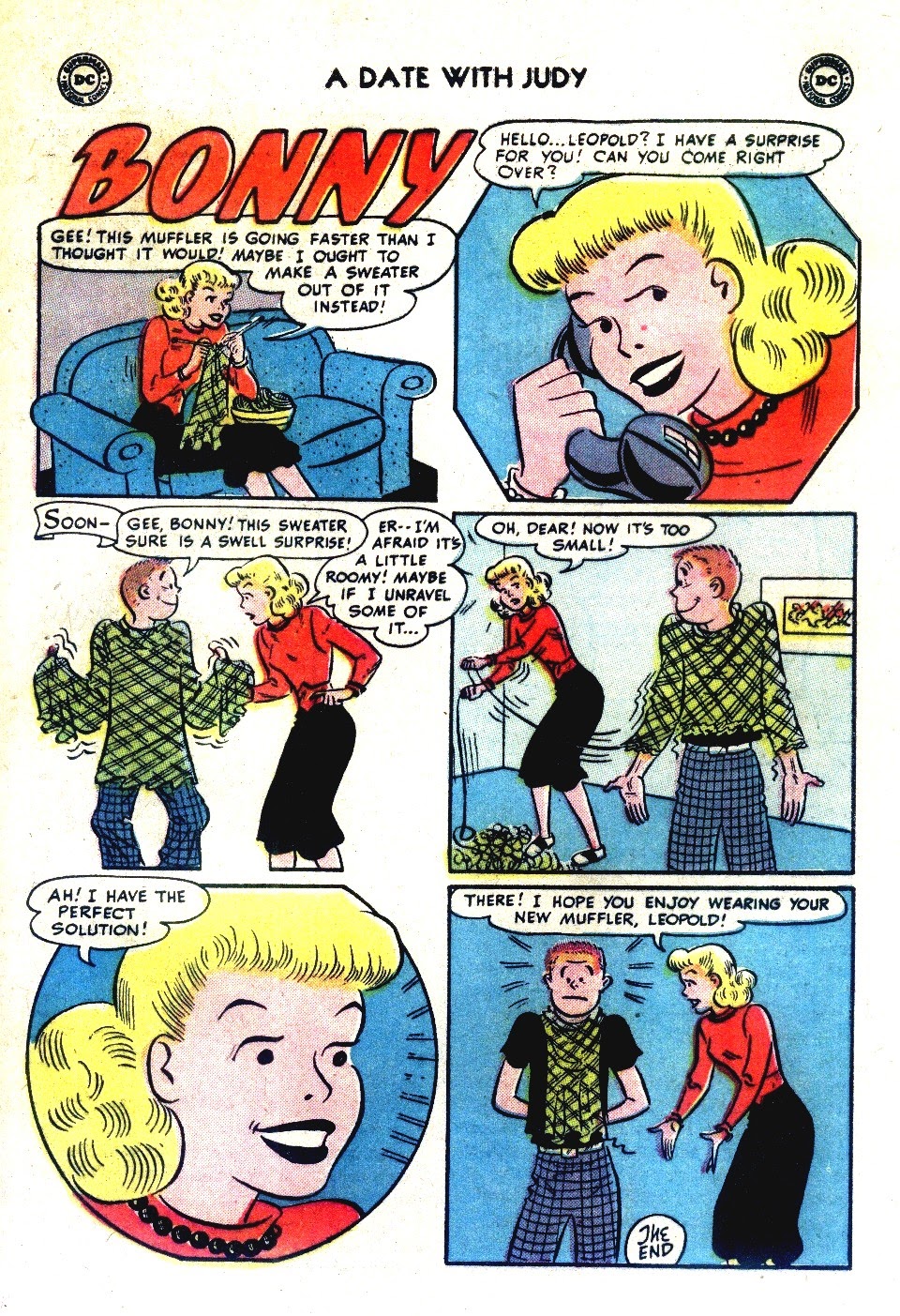 Read online A Date with Judy comic -  Issue #48 - 27