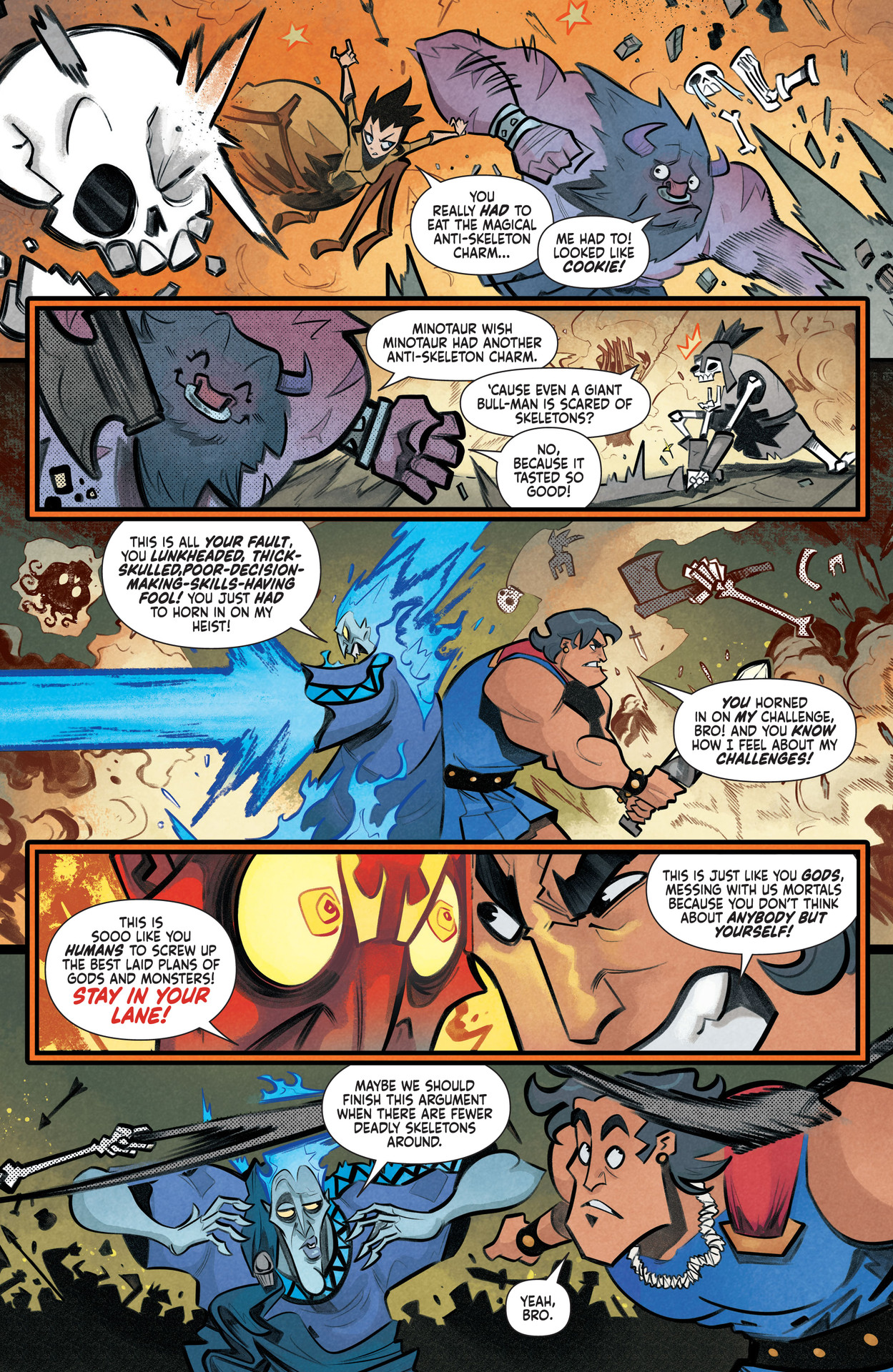 Read online Disney Villains: Hades comic -  Issue #4 - 9