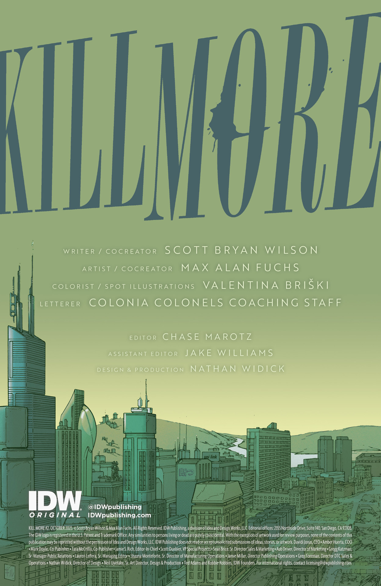 Read online Kill More comic -  Issue #2 - 2