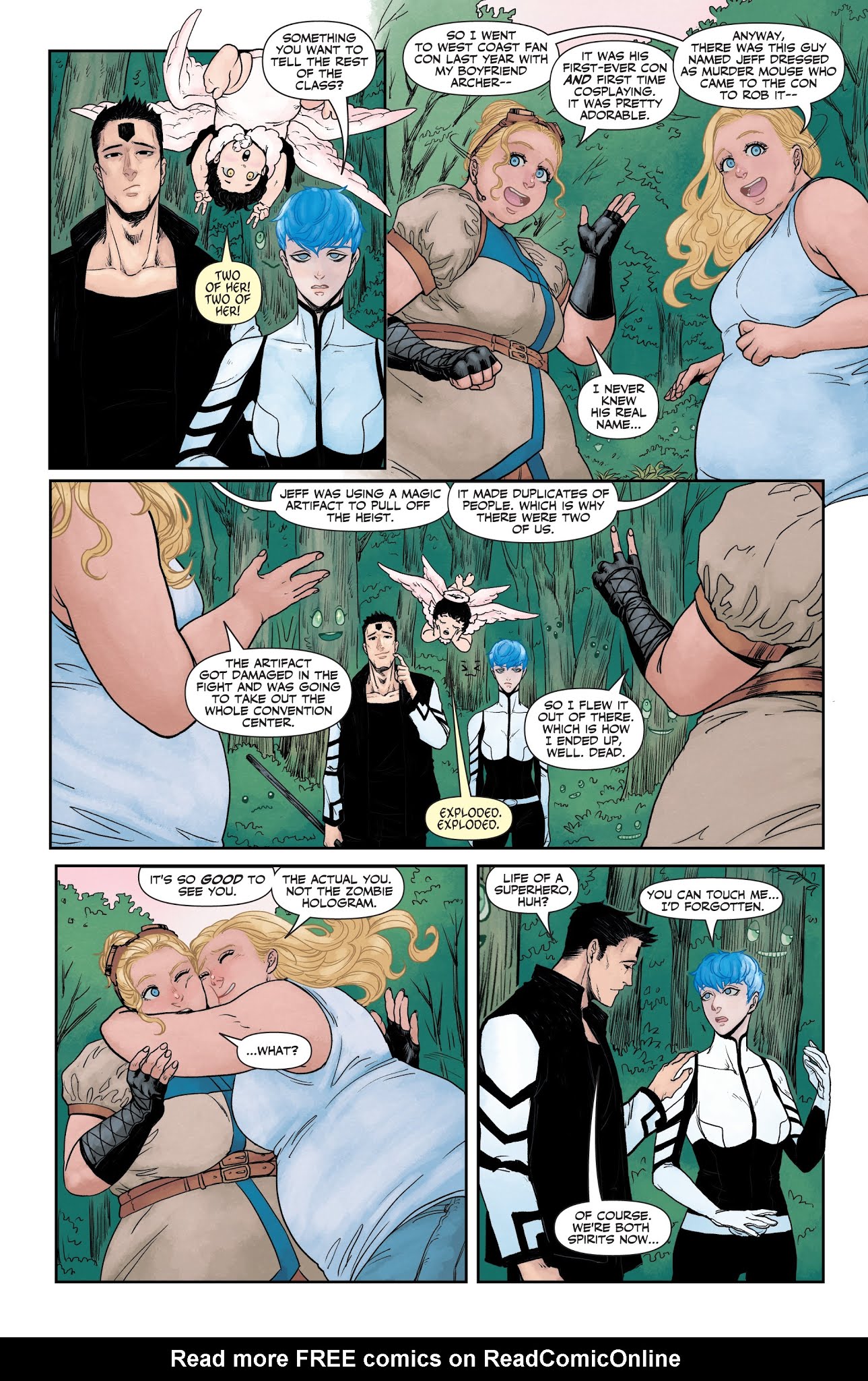 Read online Faith Dreamside comic -  Issue #3 - 17