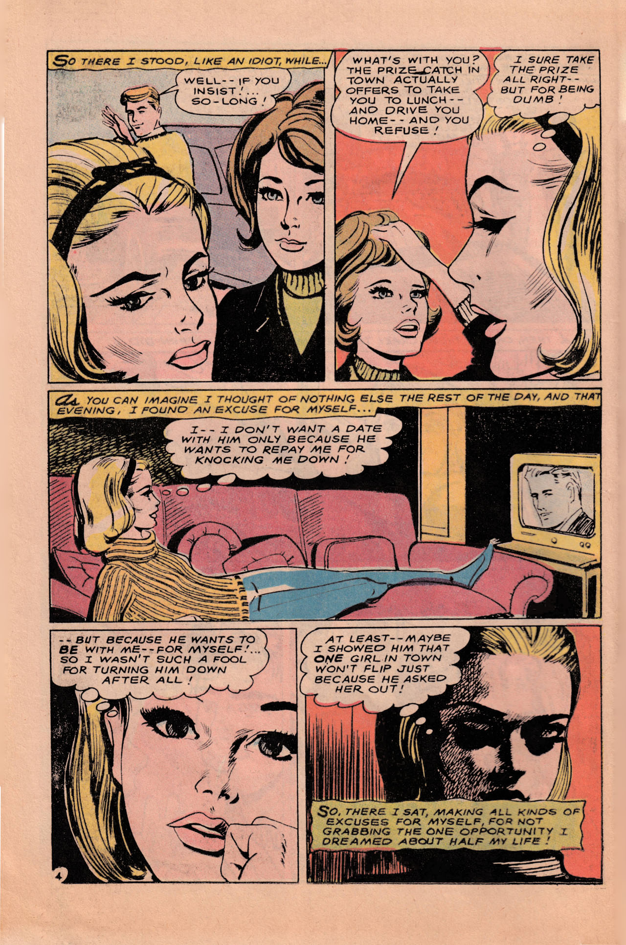 Read online Young Love (1963) comic -  Issue #62 - 22