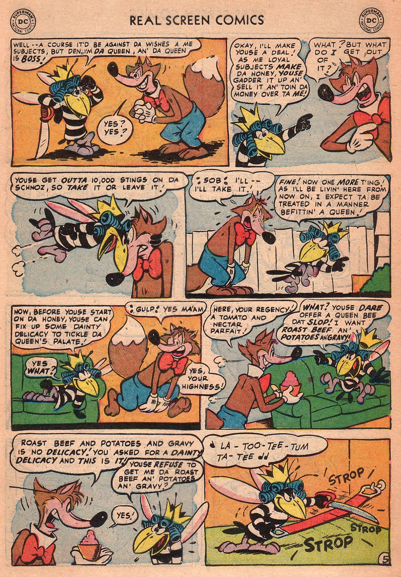 Read online Real Screen Comics comic -  Issue #63 - 7
