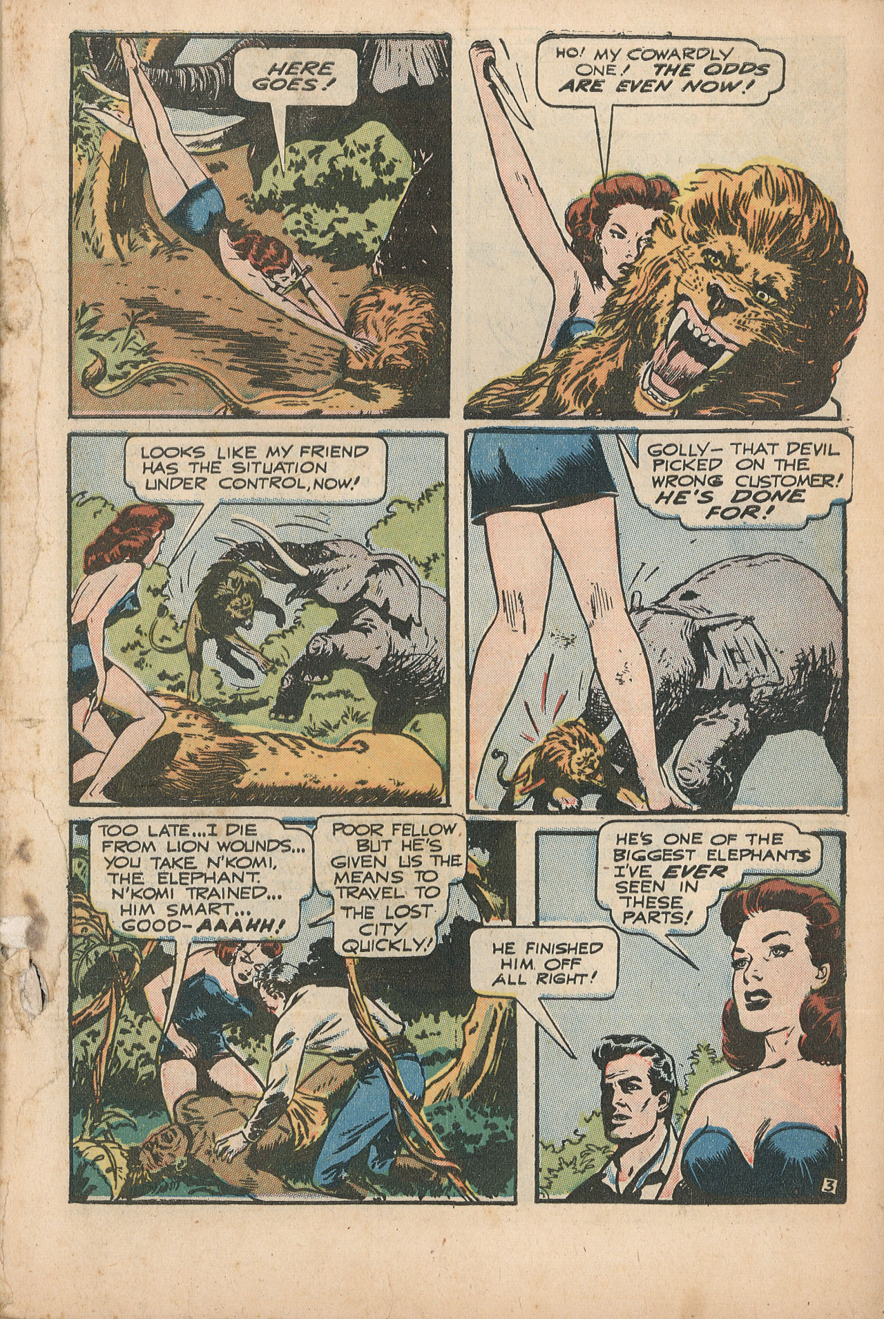 Read online Exciting Comics comic -  Issue #58 - 5