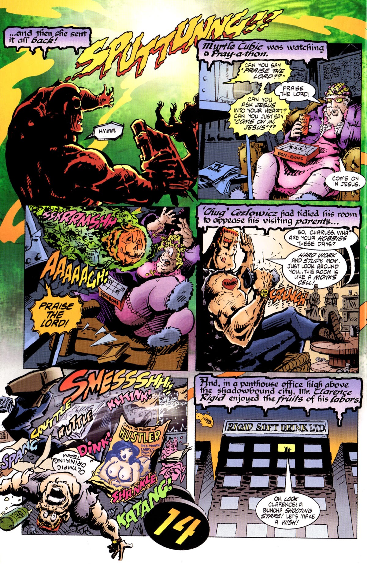 Read online Mr. Monster: Who Watches the Garbagemen? comic -  Issue # Full - 16