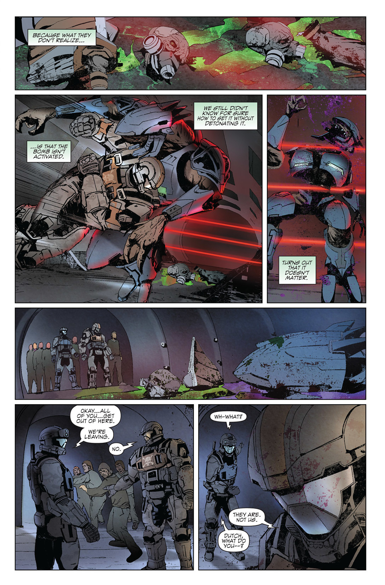 Read online Halo: Helljumper comic -  Issue # Full - 112