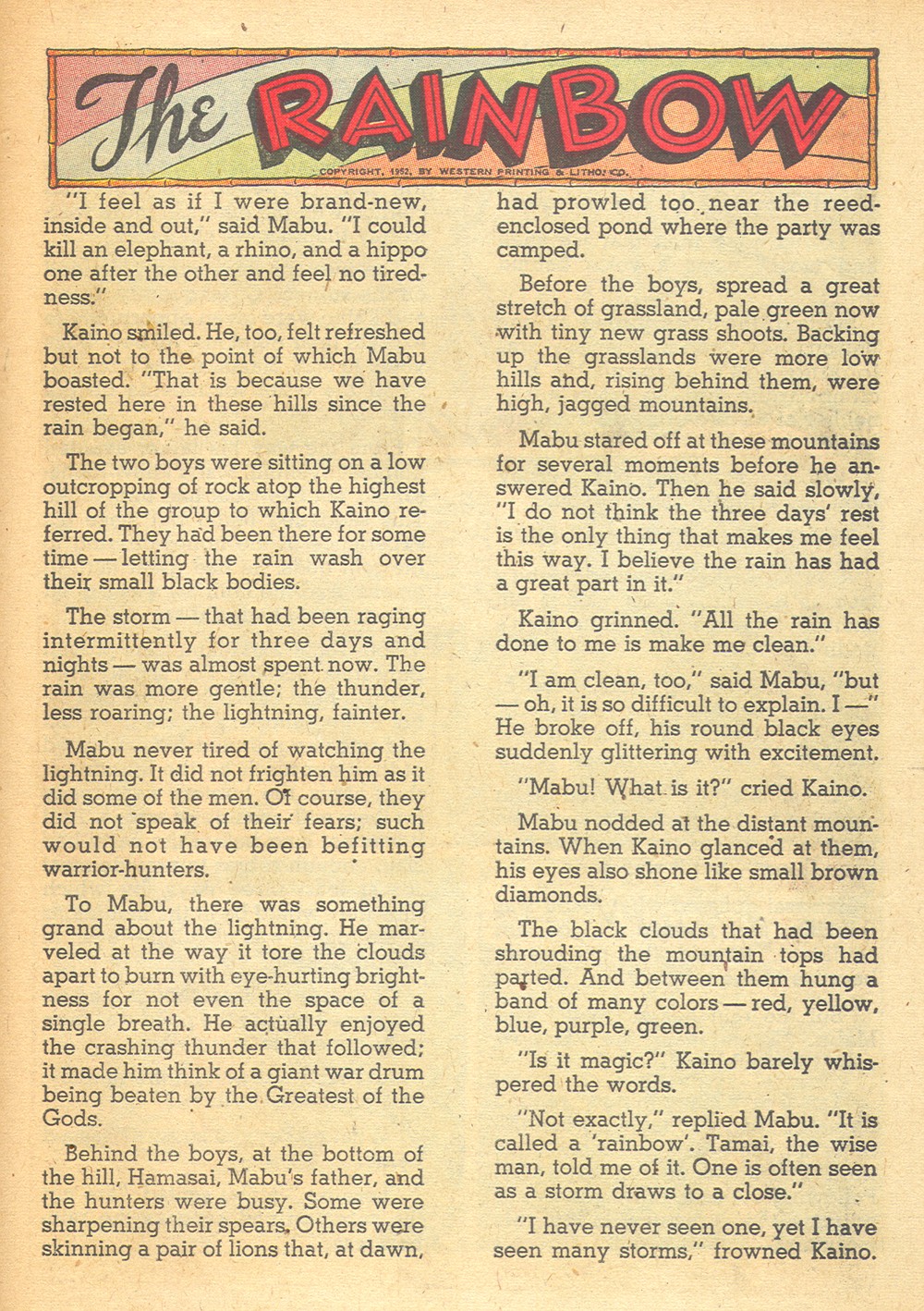 Read online Tarzan (1948) comic -  Issue #32 - 27