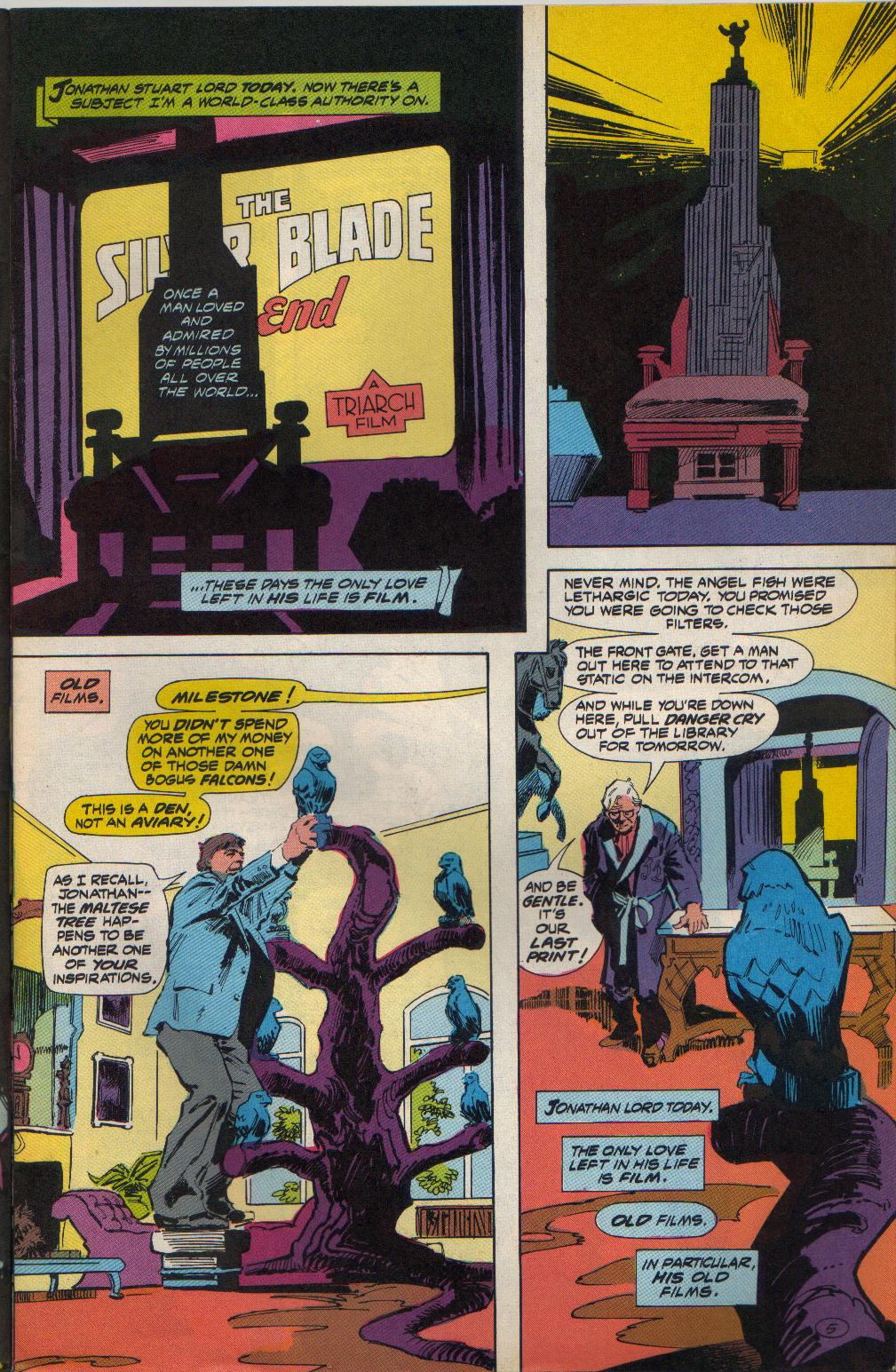 Read online Silverblade comic -  Issue #1 - 6