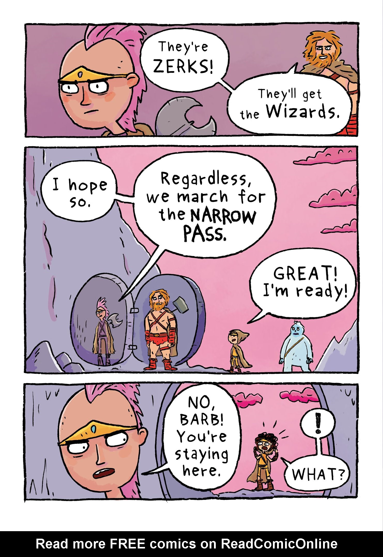 Read online Barb the Last Berzerker comic -  Issue # TPB 3 (Part 1) - 73