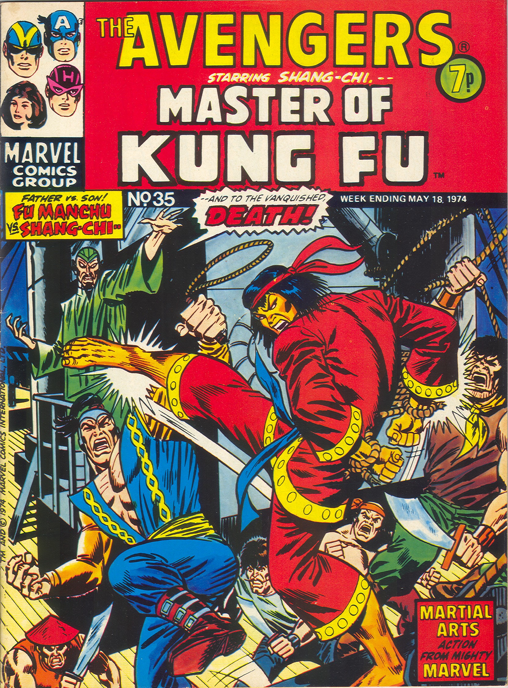 Read online The Avengers (1973) comic -  Issue #35 - 1