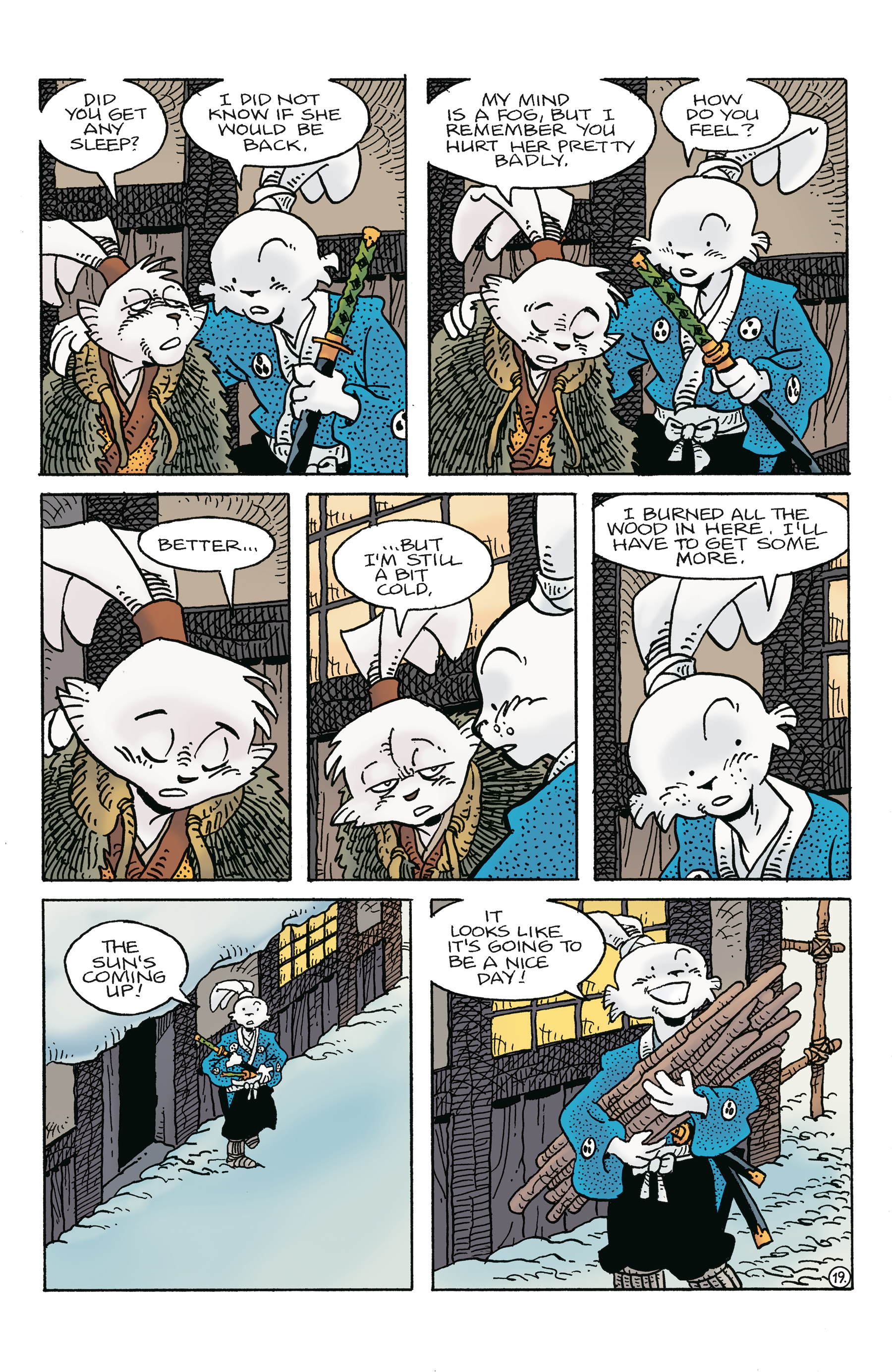 Read online Usagi Yojimbo: Ice and Snow comic -  Issue #3 - 21