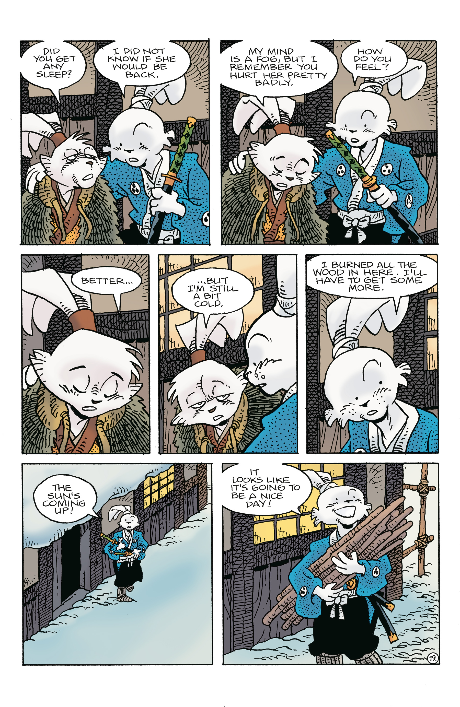 Read online Usagi Yojimbo: Ice and Snow comic -  Issue #3 - 21