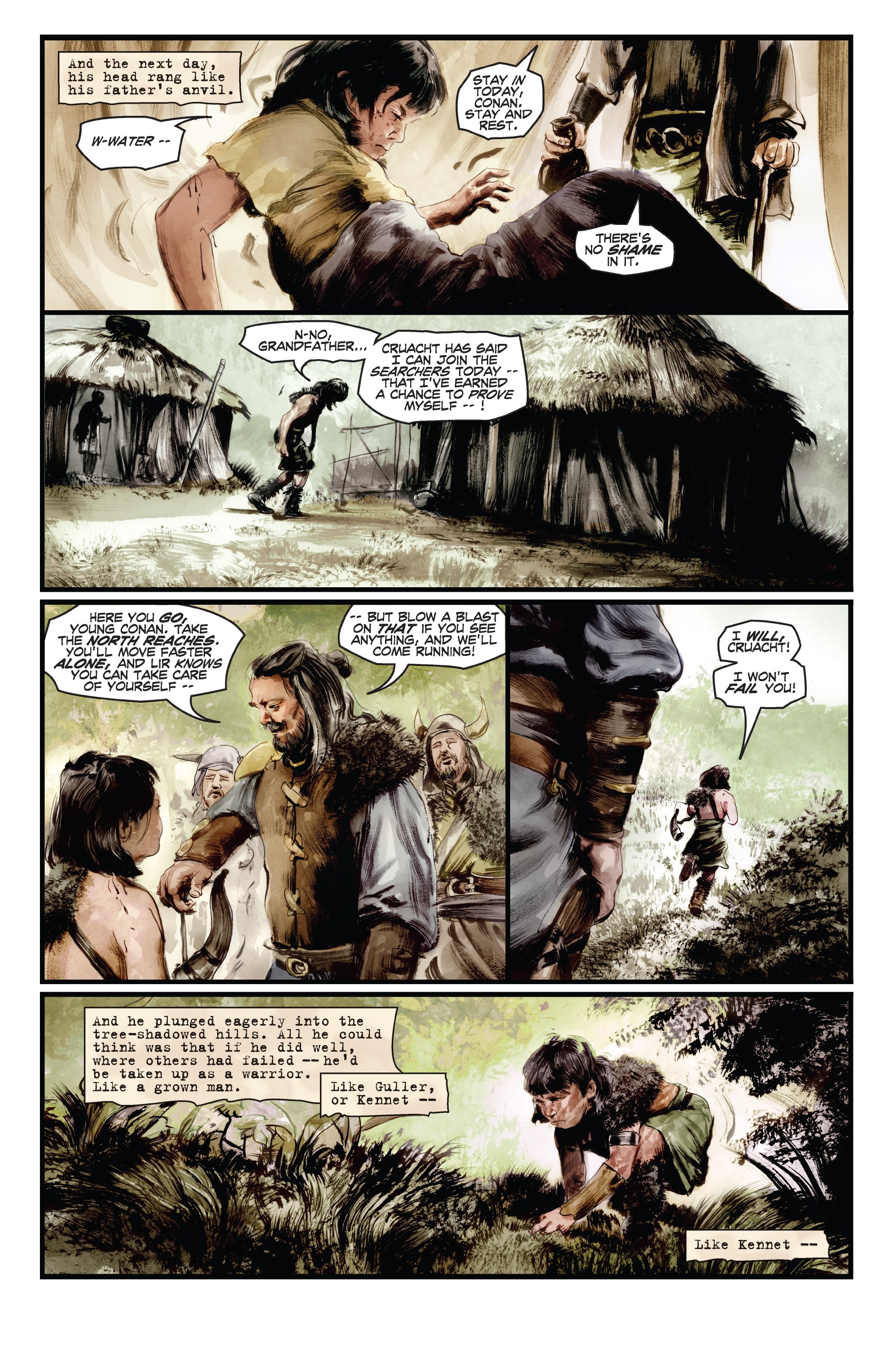 Read online Conan Chronicles Epic Collection comic -  Issue # TPB Out of the Darksome Hills (Part 4) - 60