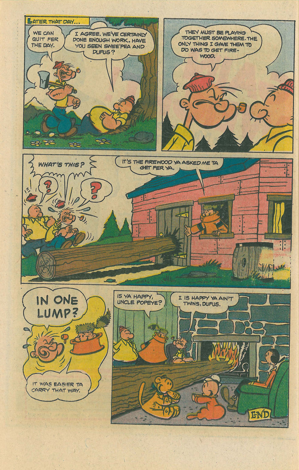 Read online Popeye (1948) comic -  Issue #126 - 24