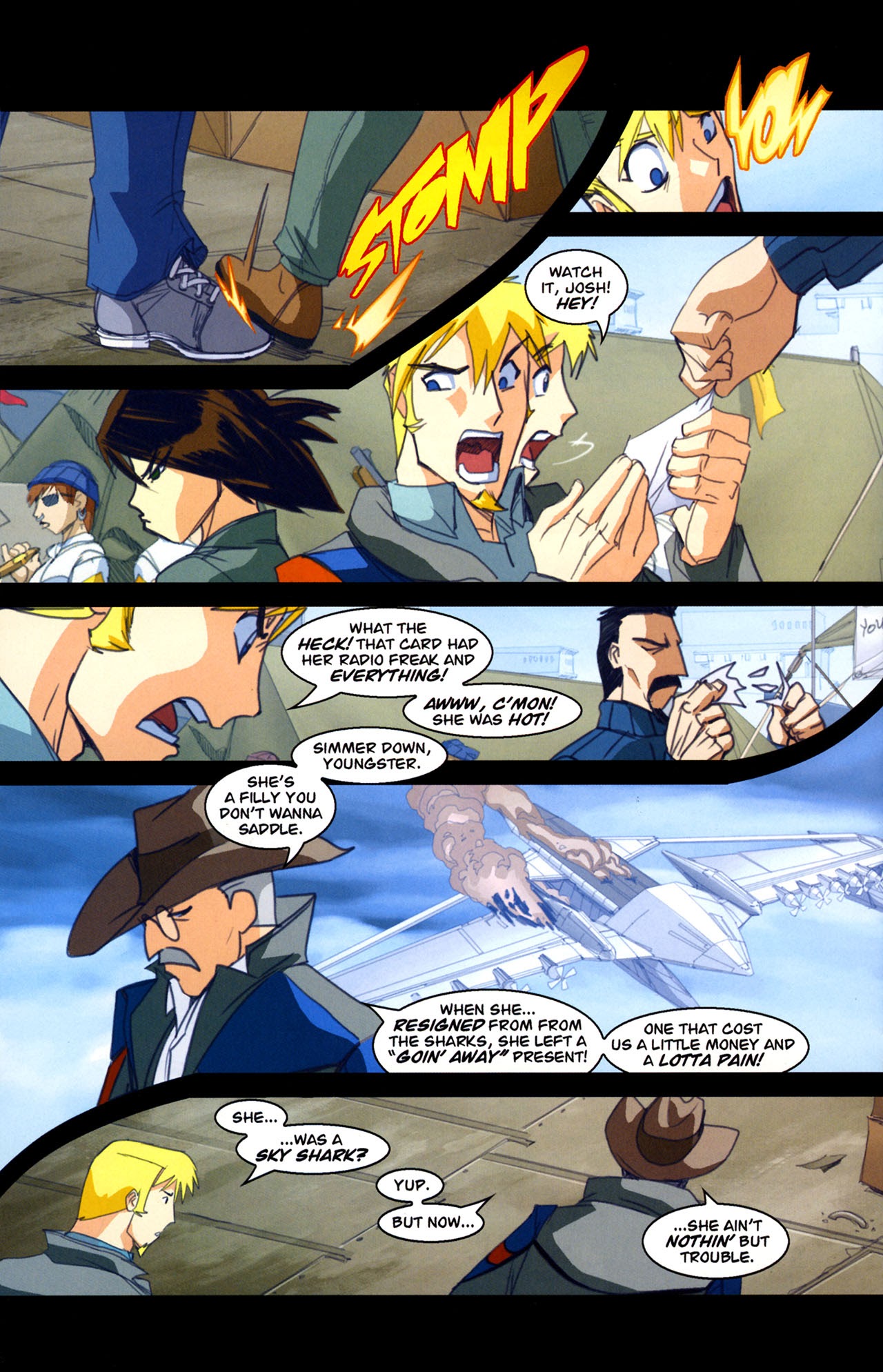 Read online Sky Sharks comic -  Issue #2 - 16